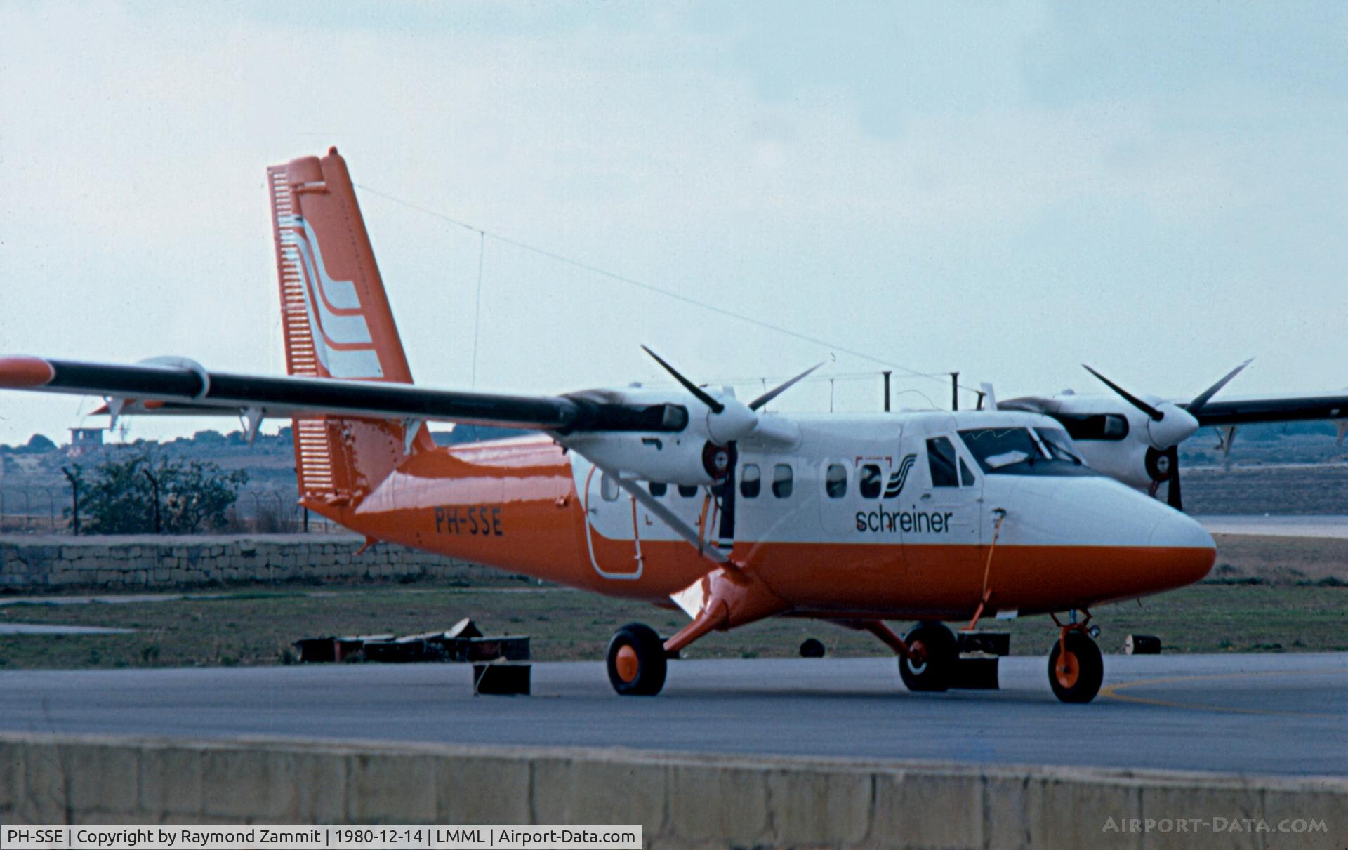 PH-SSE, De Havilland DHC-6-300 Twin Otter C/N 697, DHC-6 Twin Otter PH-SSE Schreiner Air