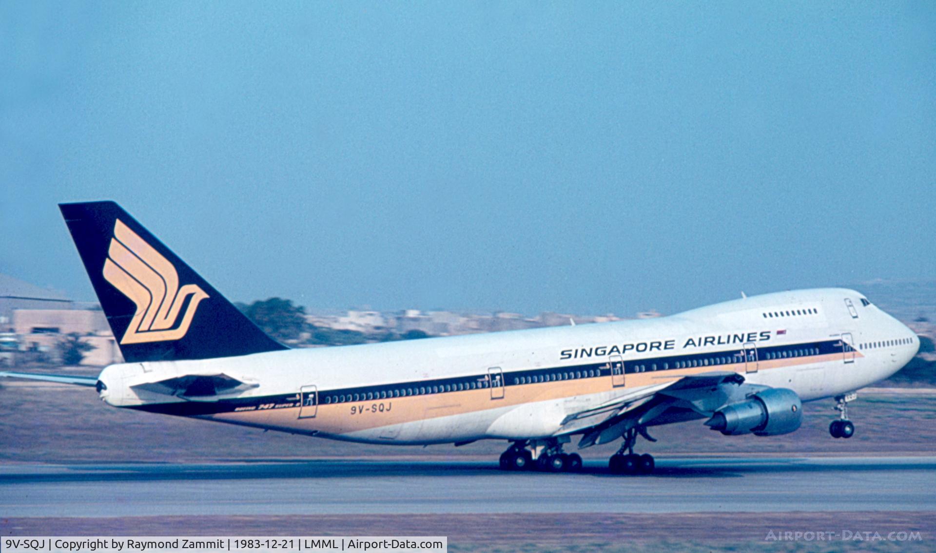 9V-SQJ, 1979 Boeing 747-212B C/N 21935, B747 9V-SQJ Singapore Airlines