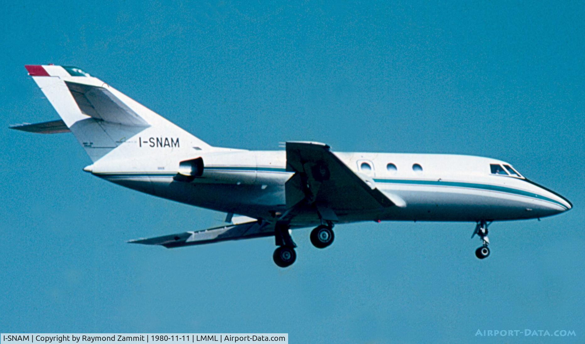 I-SNAM, 1969 Dassault Falcon (Mystere) 20C-5 C/N 176, Dassault Falcon 20  I-SNAM