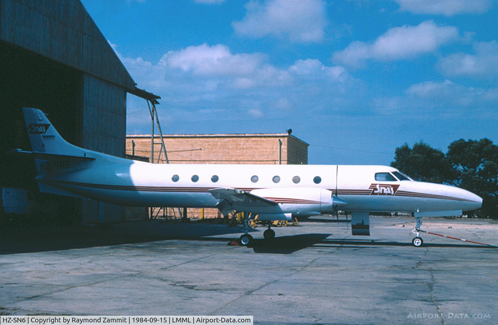 HZ-SN6, 1972 Swearingen SA-226AT Merlin IV C/N AT-007, Swearingen SA-226 Merlin HZ-SN6 SNAS