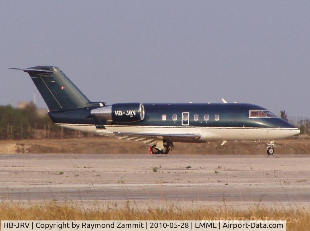 HB-JRV, 1988 Canadair Challenger 601-3A (CL-600-2B16) C/N 5035, Canadair Challenger 601 HB-JRV Sonning Aviation