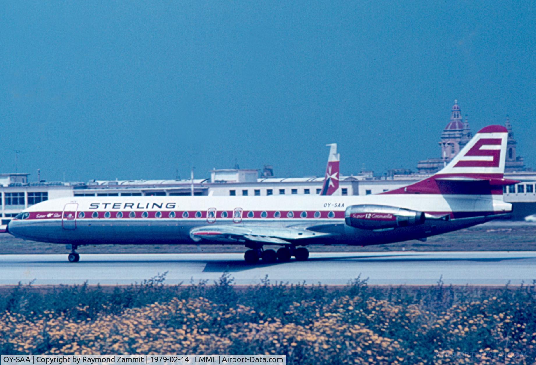 OY-SAA, 1971 Aerospatiale SE-210 Caravelle 12 C/N 270, Aerospatiale SE-210 Caravelle OY-SAA Sterling