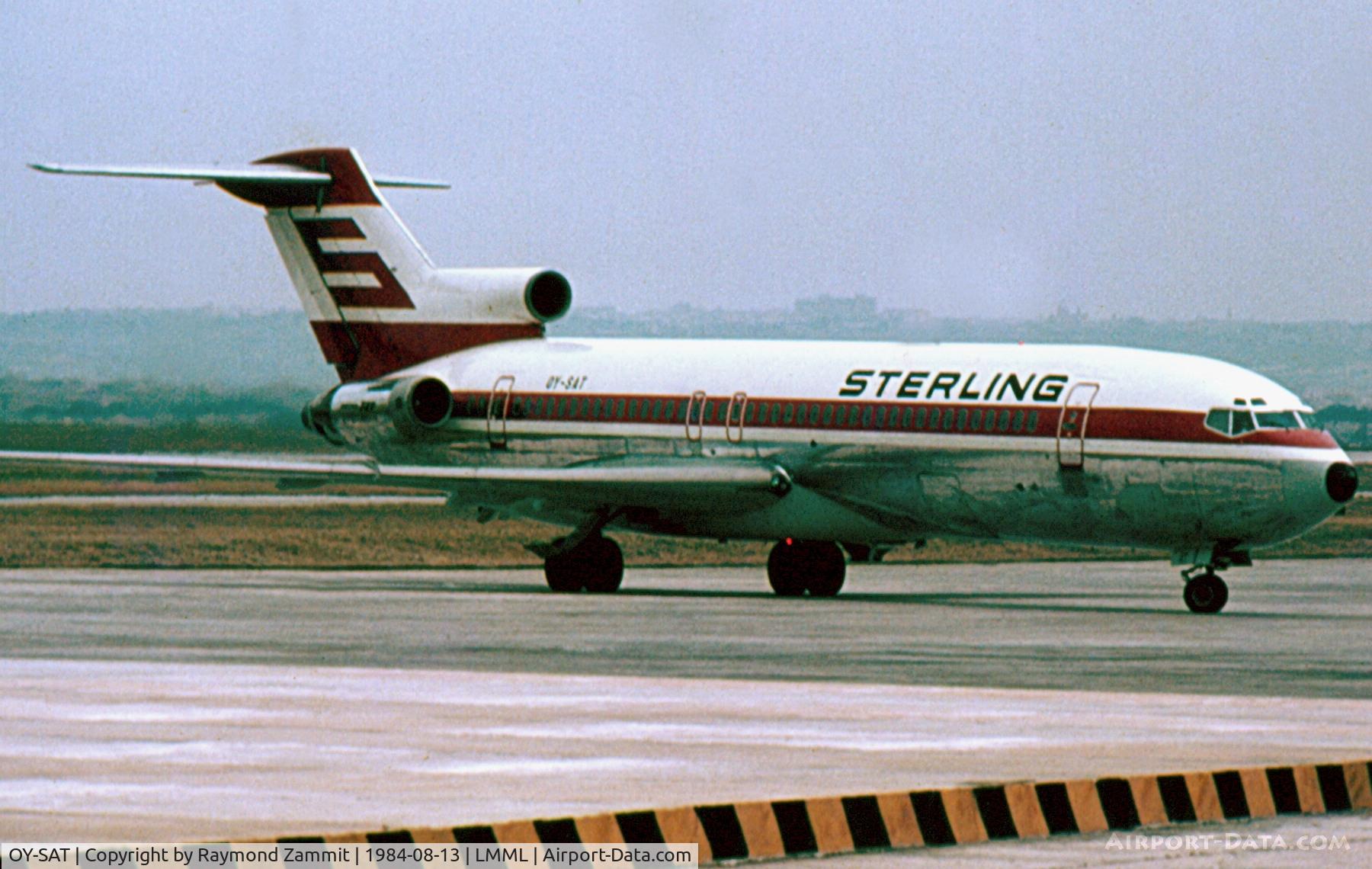 OY-SAT, 1973 Boeing 727-2J4 C/N 20766, B727 OY-SAT Sterling