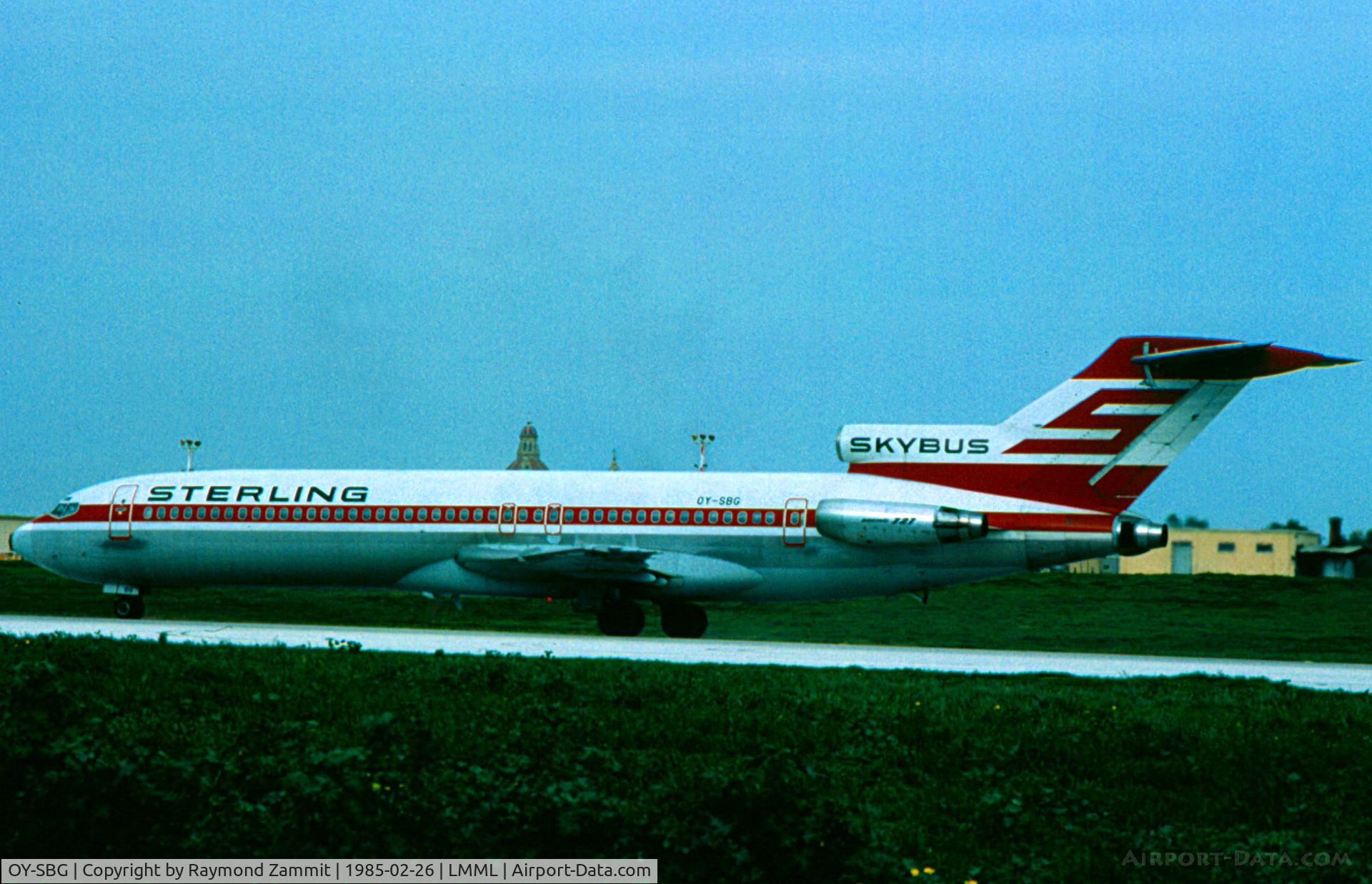 OY-SBG, 1981 Boeing 727-2J4 C/N 22574, B727 OY-SBG Sterling