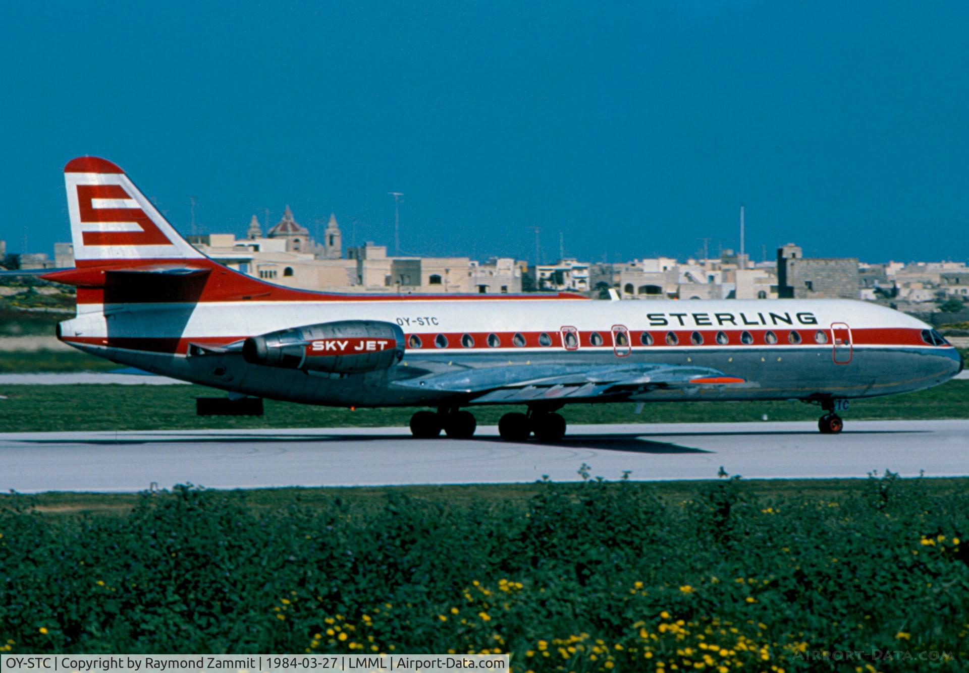 OY-STC, 1966 Sud Aviation SE-210 Caravelle 10B3 Super B C/N 212, Aerospatiale SE-210 Caravelle OY-STC Sterling