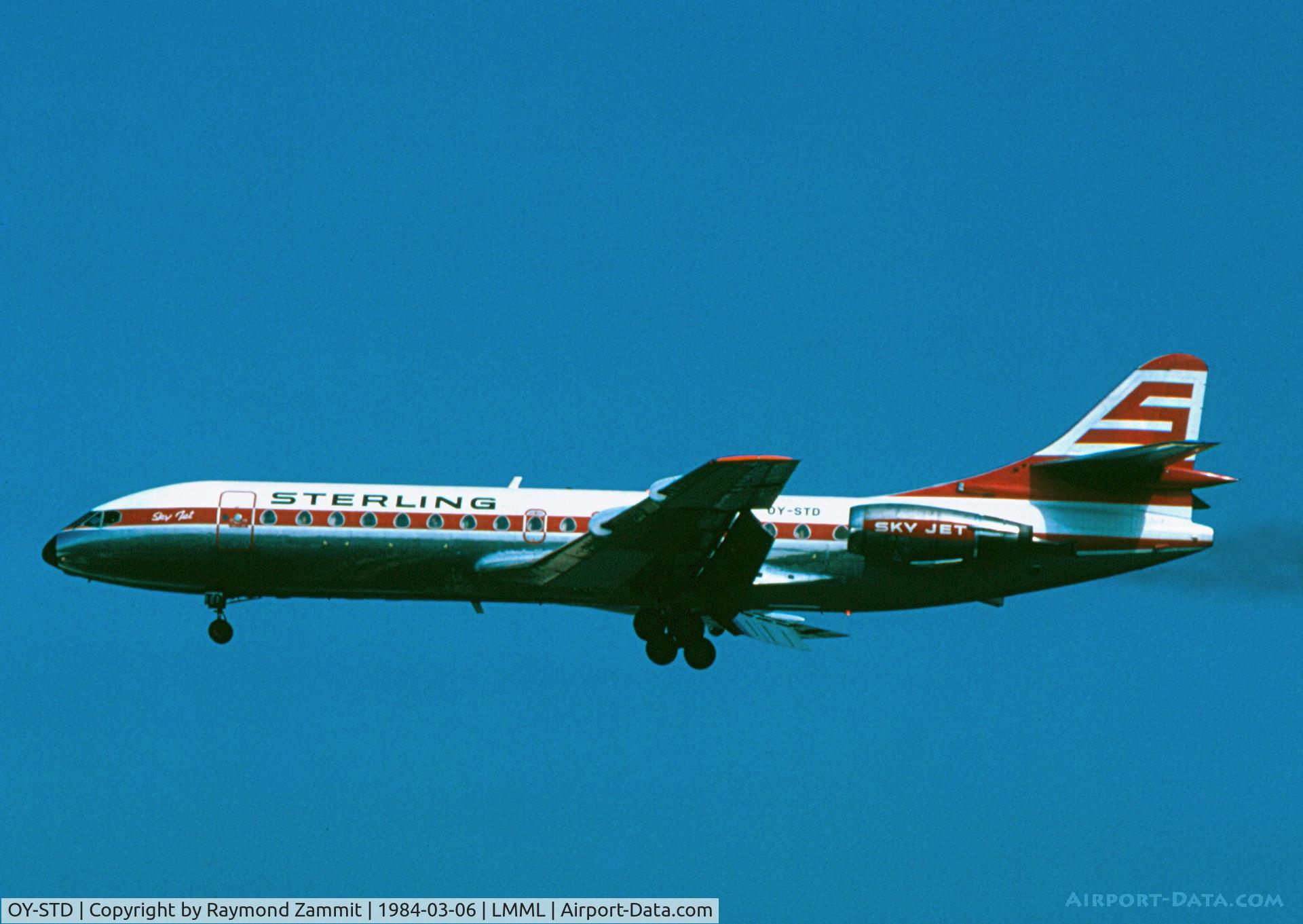 OY-STD, 1968 Sud Aviation SE-210 Caravelle 10B3 Super B C/N 238, Aud Aviation SE-210 Caravelle OY-STD Sterling