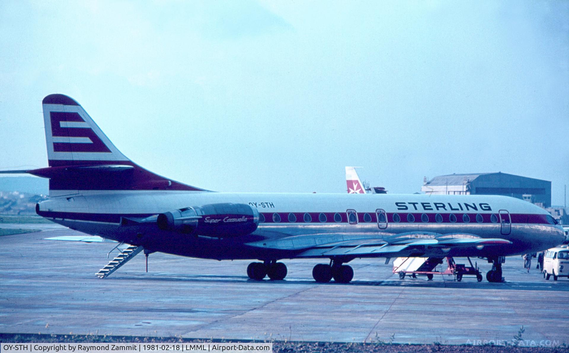 OY-STH, 1969 Sud Aviation SE-210 Caravelle 10B3 Super B C/N 262, Sud Aviation SE-210 Caravelle OY-STH Sterling