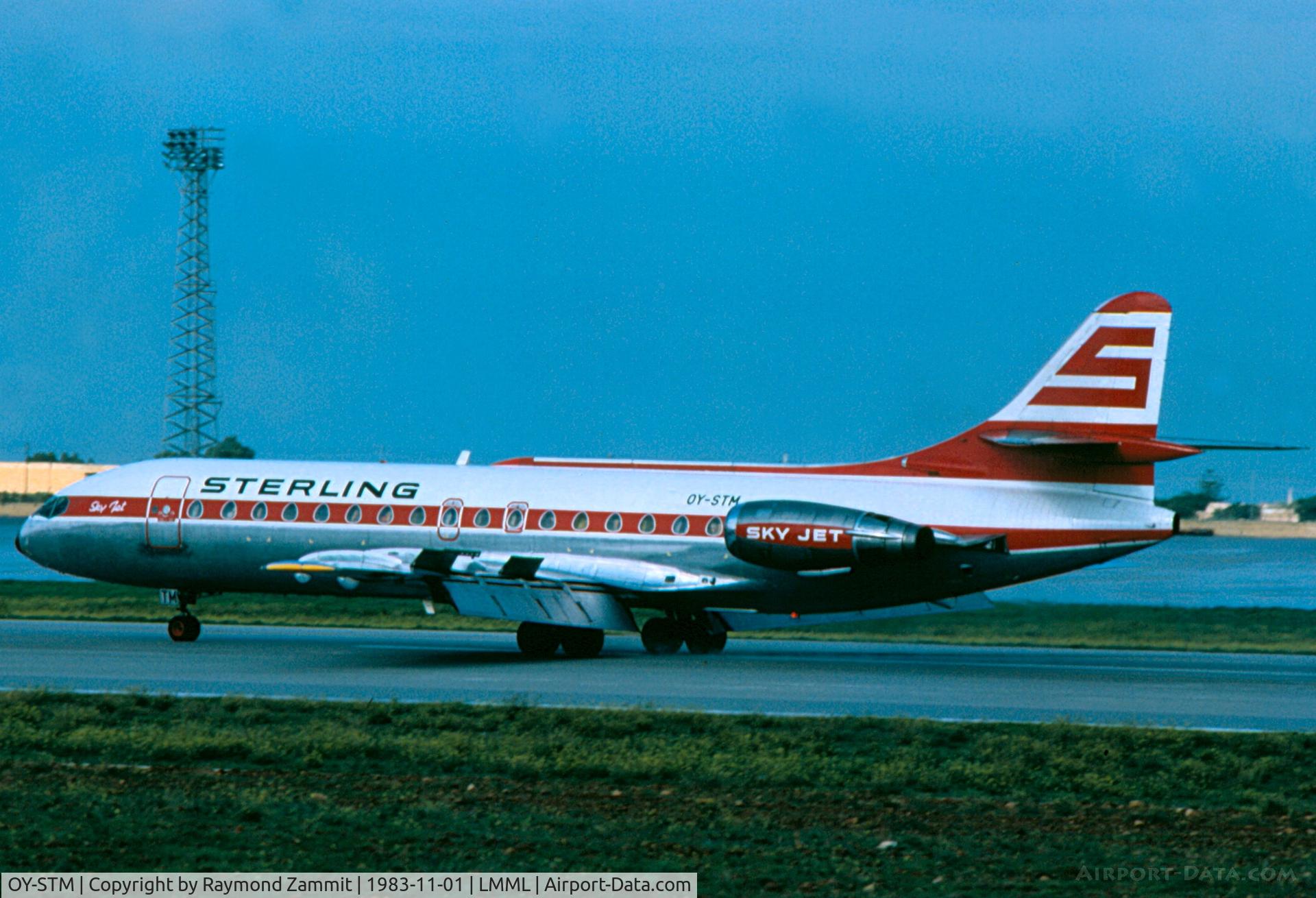 OY-STM, 1970 Sud Aviation SE-210 Caravelle 10B3 Super B C/N 268, Sud Aviation SE-210 Caravelle OY-STM Sterling