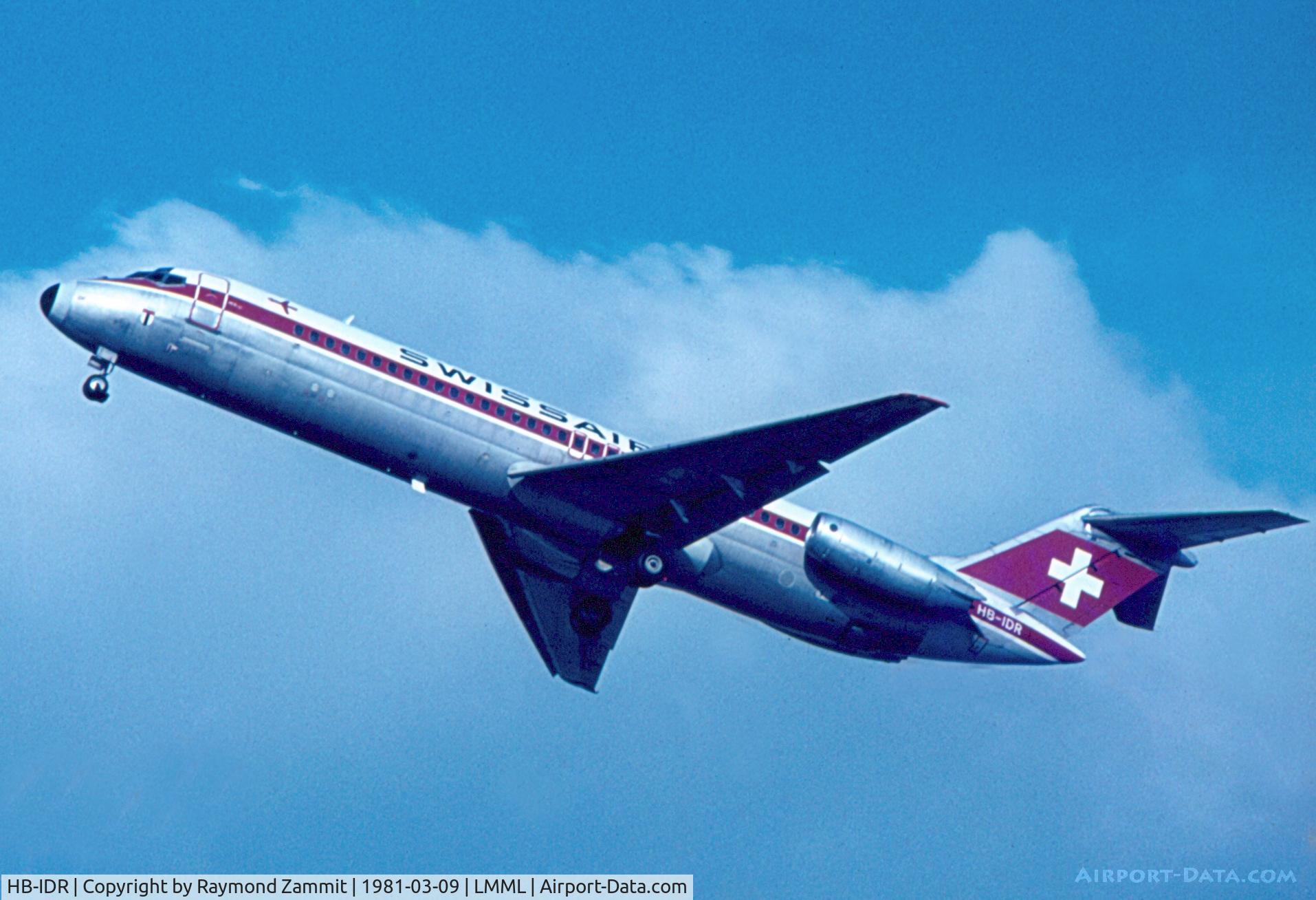 HB-IDR, 1970 Douglas DC-9-32 C/N 47535, DC9 HB-IDR Swissair