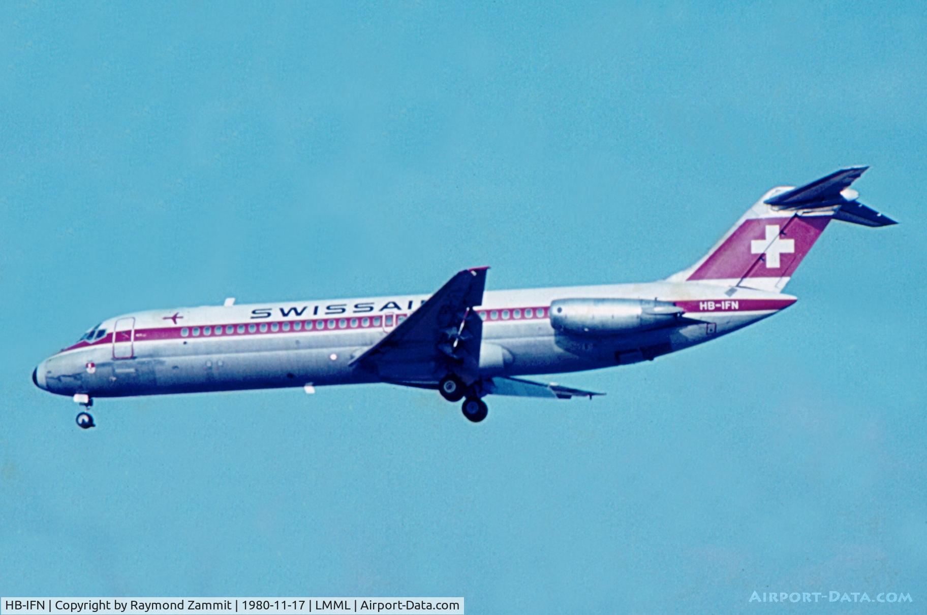 HB-IFN, 1967 Douglas DC-9-32 C/N 47094, DC-9 HB-IFN Swissair