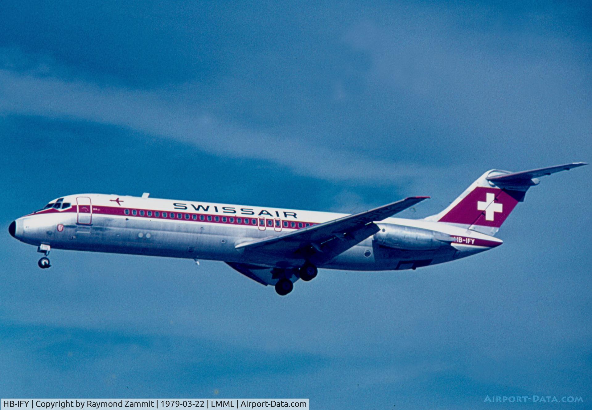 HB-IFY, 1968 Douglas DC-9-32 C/N 47219, DC-9 HB-IFY Swissair
