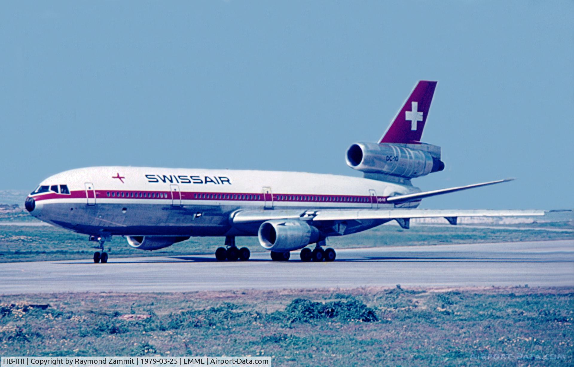 HB-IHI, 1977 McDonnell Douglas DC-10-30 C/N 46969, DC10 HB-IHI Swissair