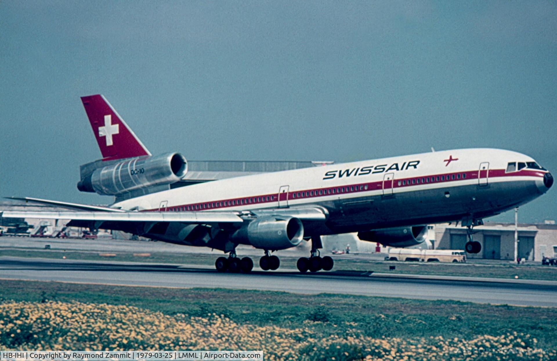 HB-IHI, 1977 McDonnell Douglas DC-10-30 C/N 46969, DC10 HB-IHI Swissair