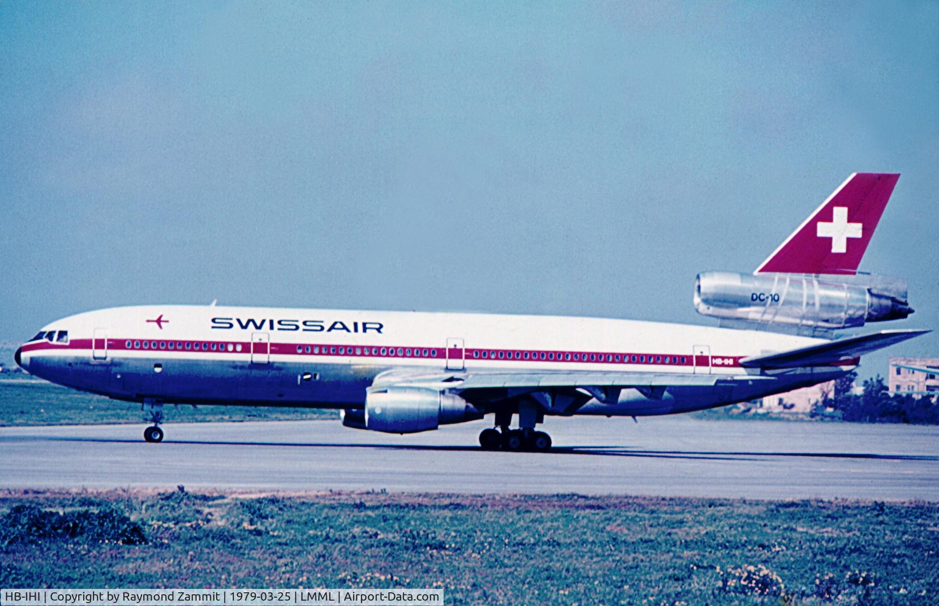 HB-IHI, 1977 McDonnell Douglas DC-10-30 C/N 46969, DC10 HB-IHI Swissair