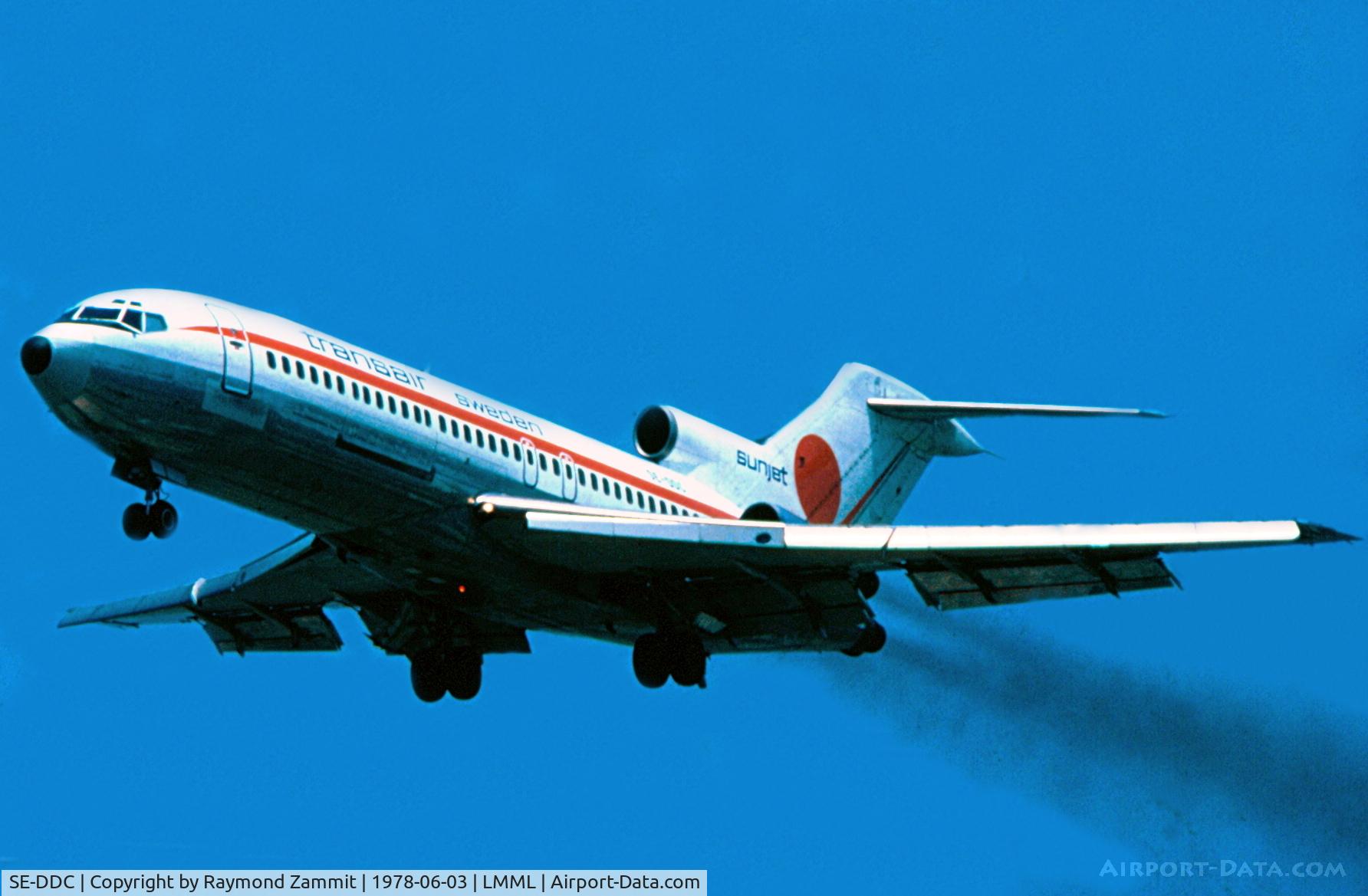SE-DDC, 1968 Boeing 727-134C C/N 20042, B727 SE-DDC Transair Sweden
