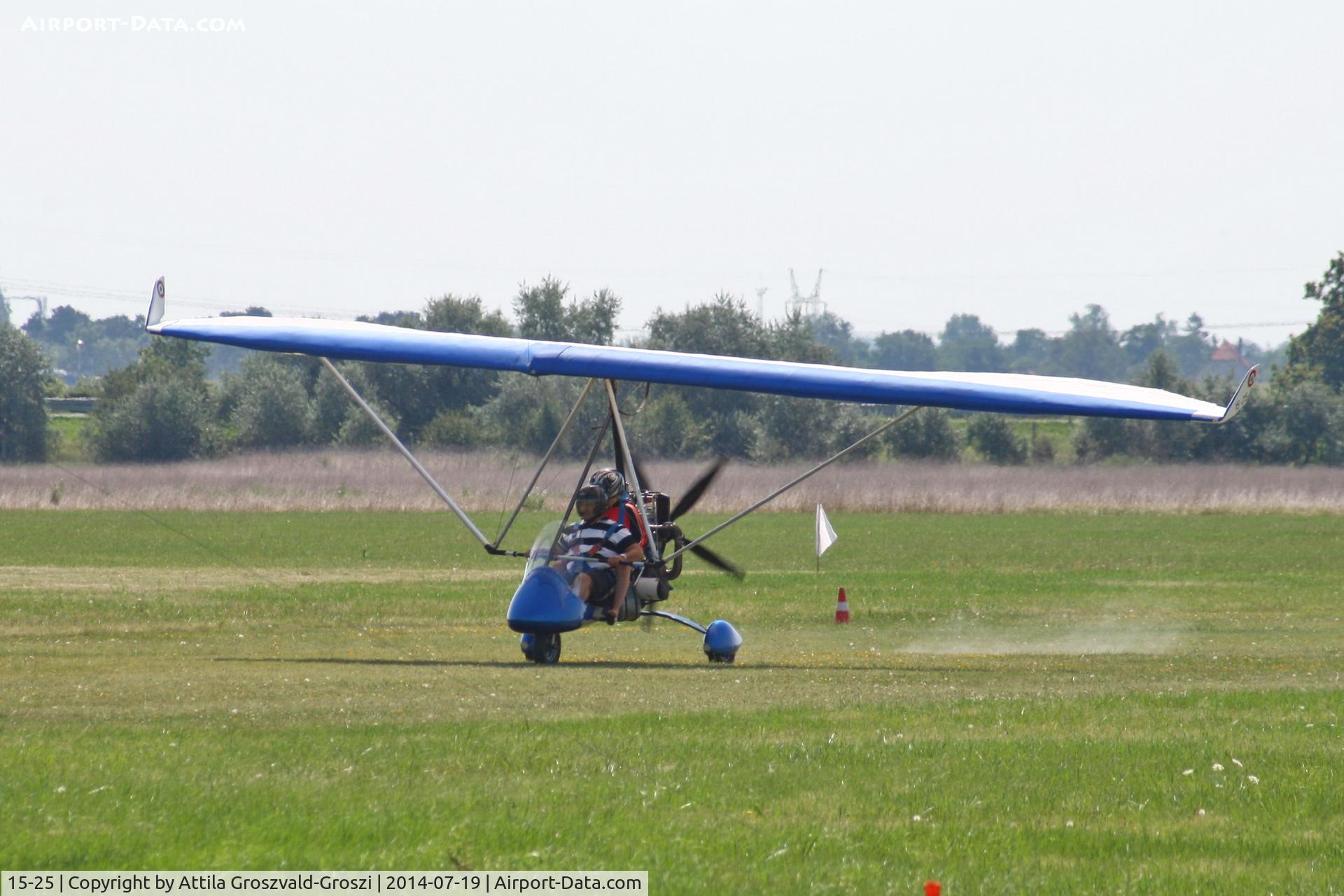 15-25, Aeros Profi TL Antares MA-30 C/N 10/D131/95-1, Balatonfökajár Airfield, Hungary