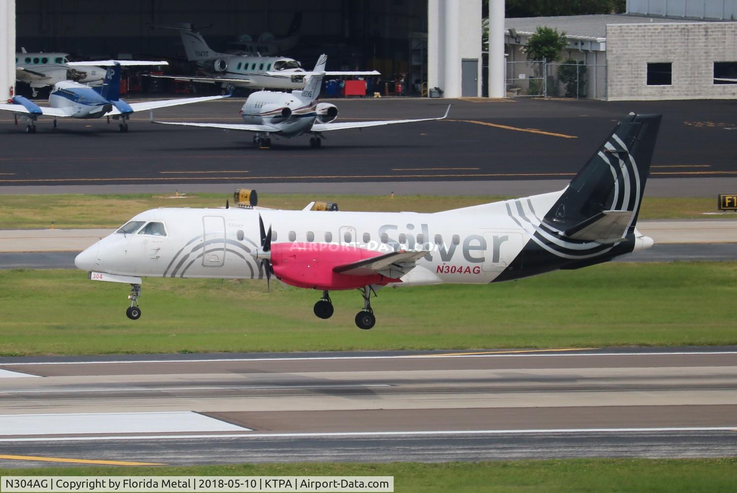 N304AG, 1997 Saab 340B C/N 340B-418, TPA 2018