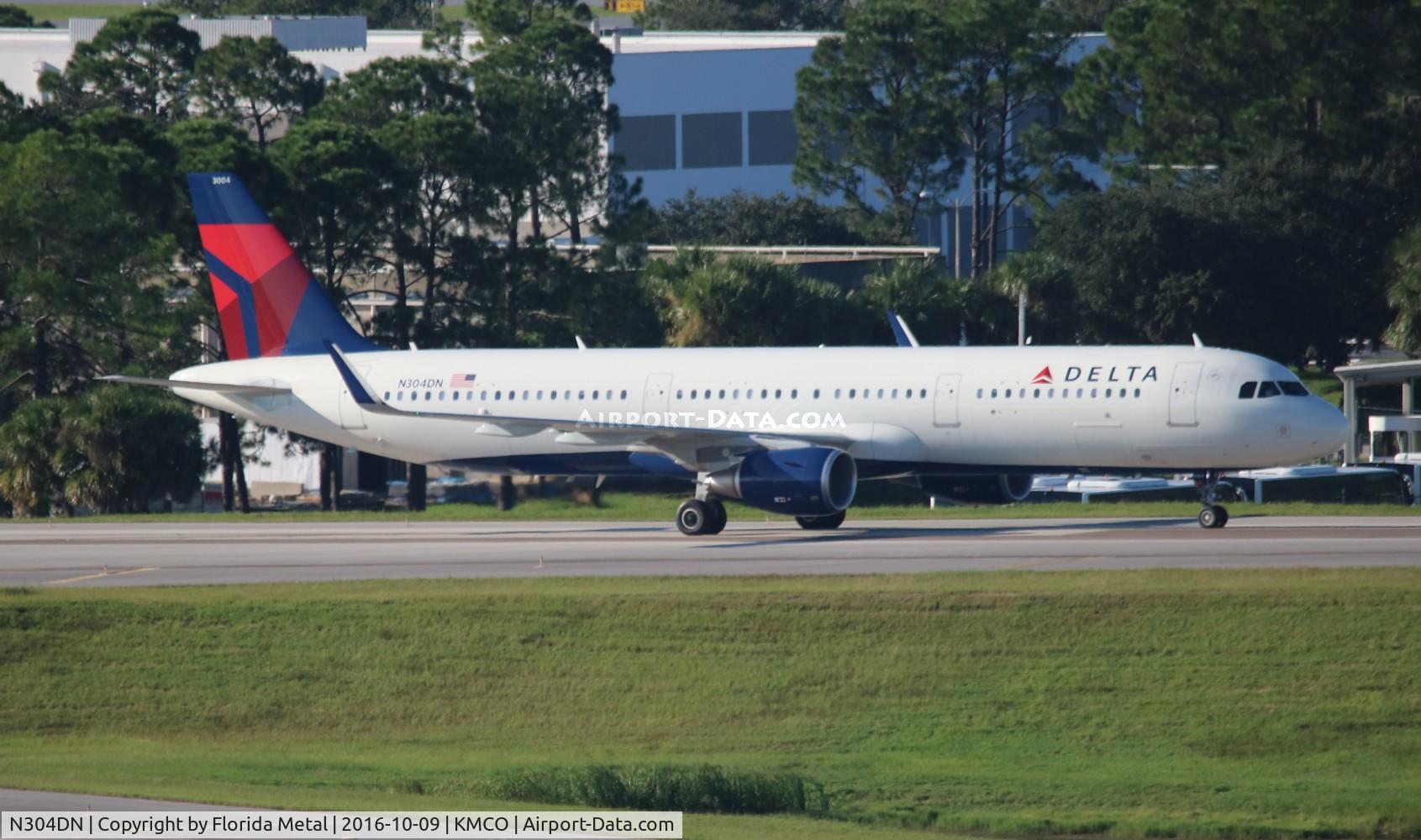 N304DN, 2016 Airbus A321-211 C/N 7112, MCO 2016