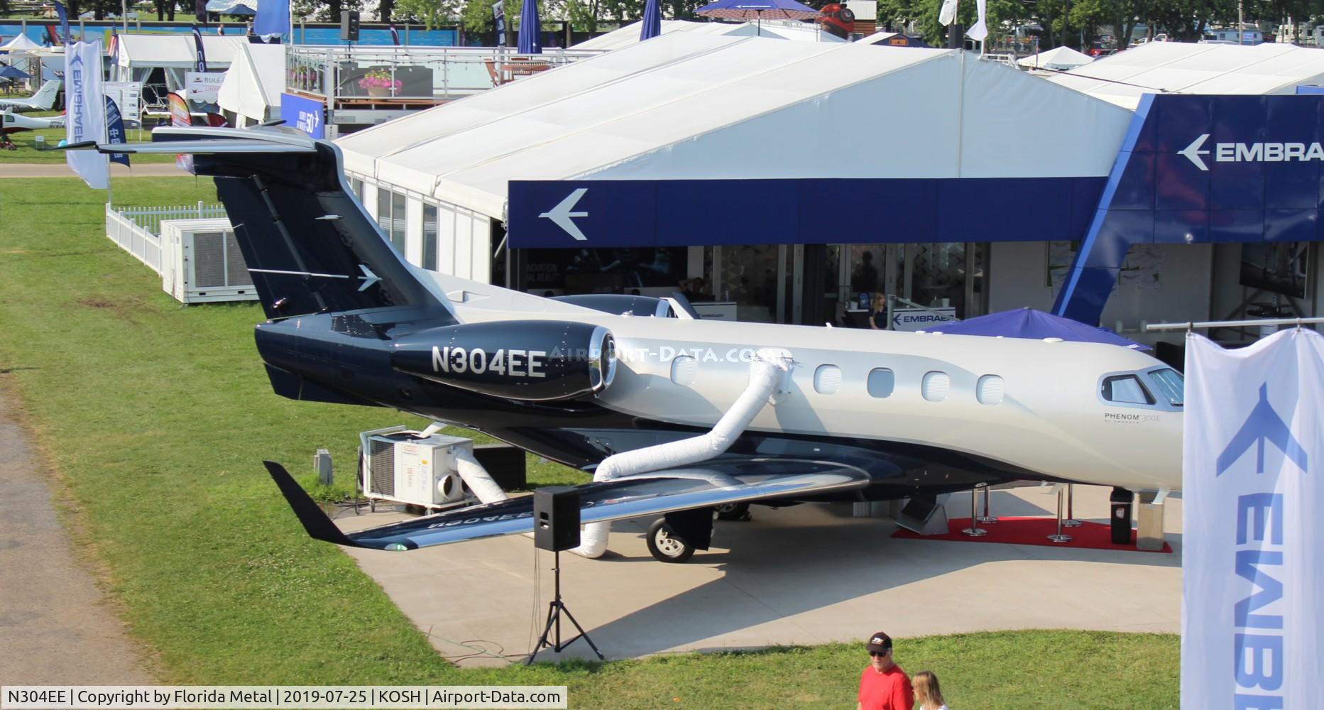 N304EE, 2019 Embraer EMB-505 Phenom 300 C/N 50500504, OSH 2019 (Phenom 300)