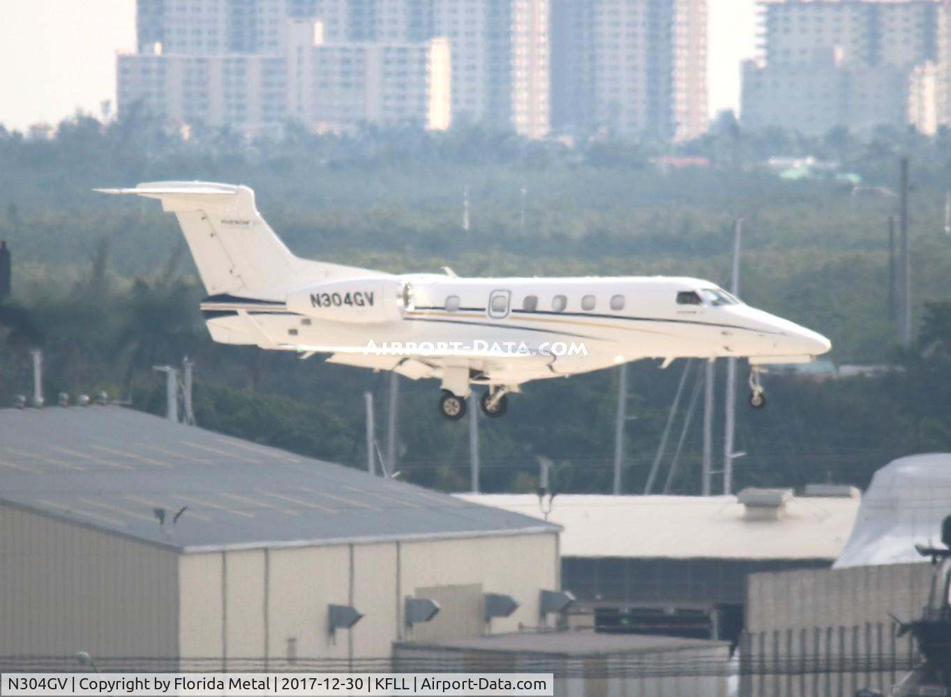N304GV, 2016 Embraer EMB-505 Phenom 300 C/N 50500355, FLL 2017