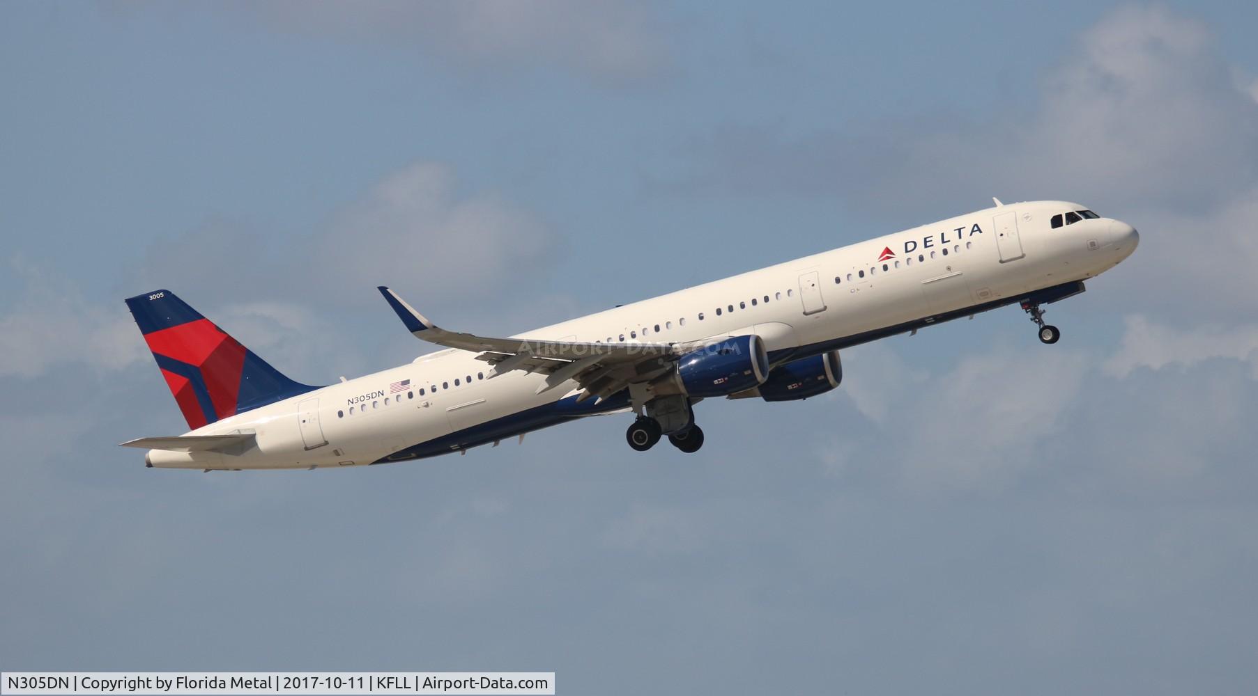 N305DN, 2016 Airbus A321-211 C/N 7149, FLL 2017