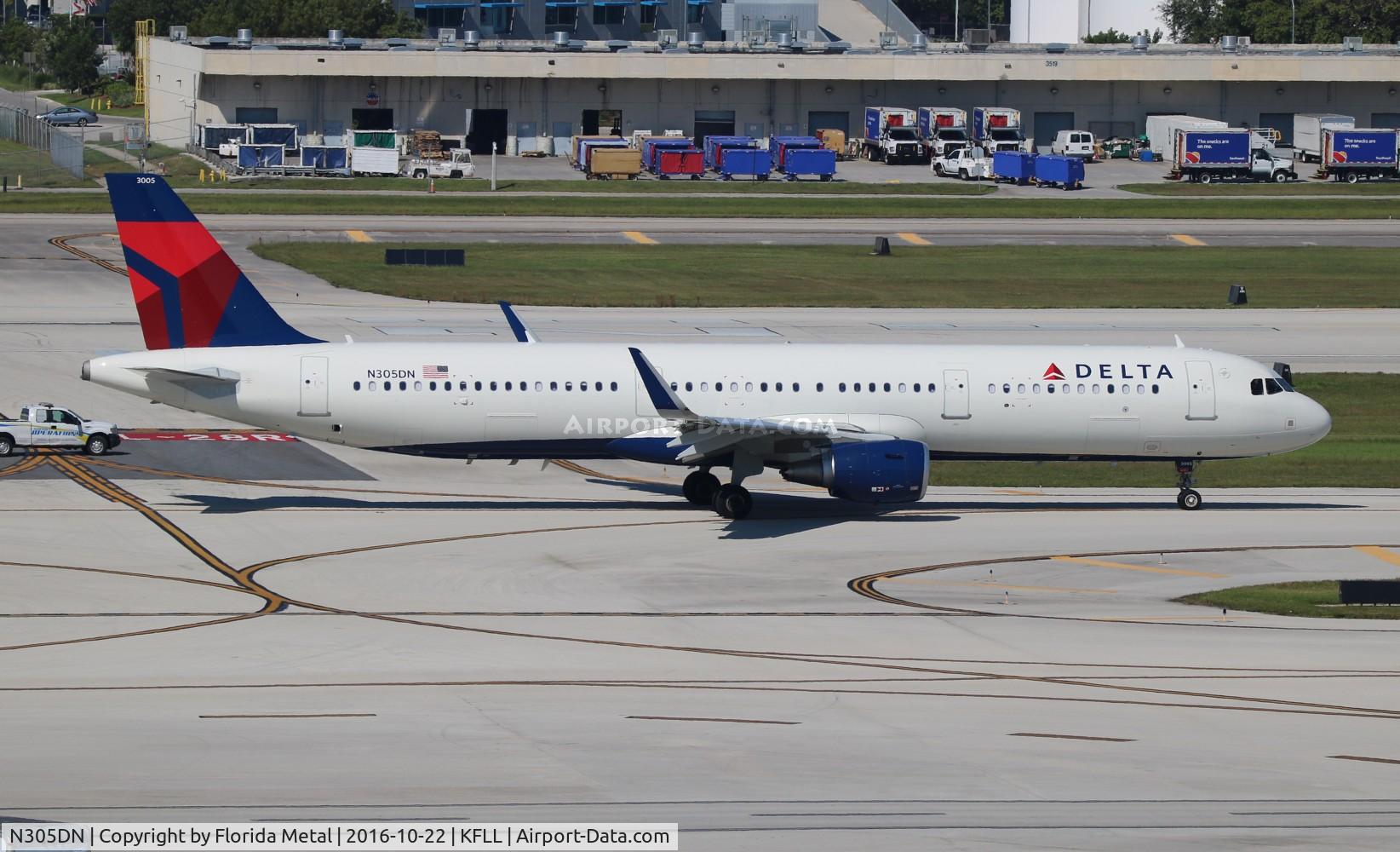 N305DN, 2016 Airbus A321-211 C/N 7149, FLL 2016