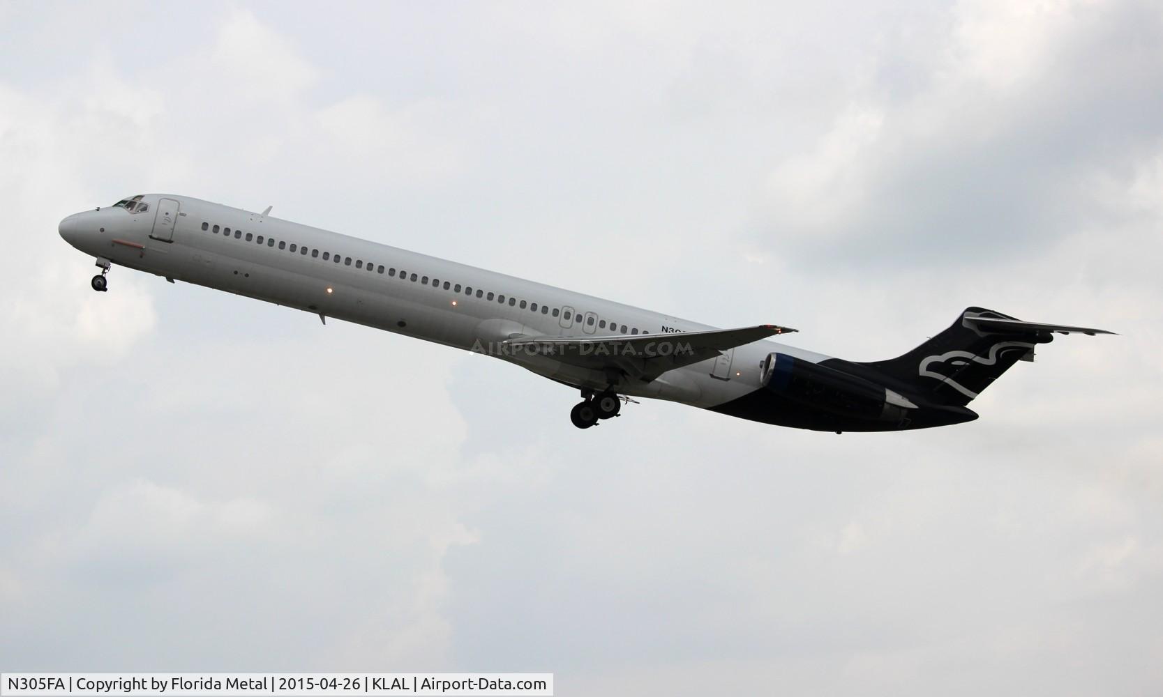 N305FA, 1986 McDonnell Douglas MD-83 (DC-9-83) C/N 49398, SNF 2015
