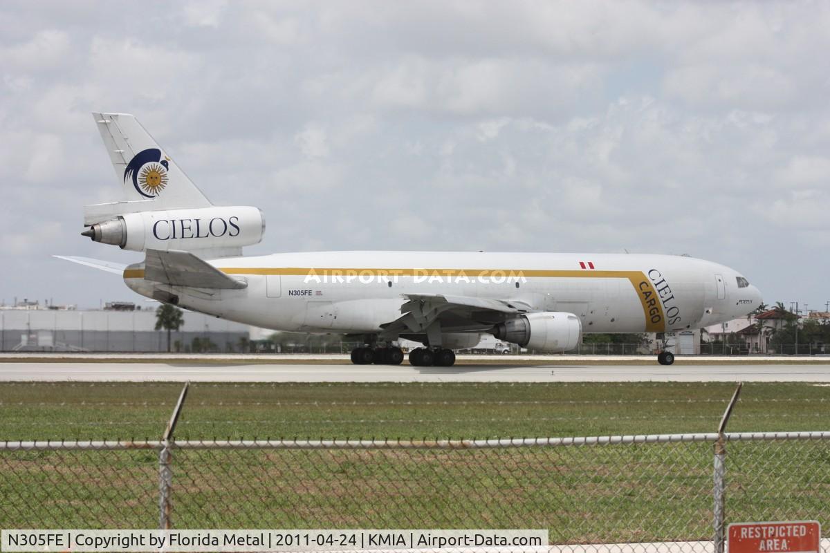 N305FE, 1980 Douglas DC-10-30F C/N 47870, MIA 2011