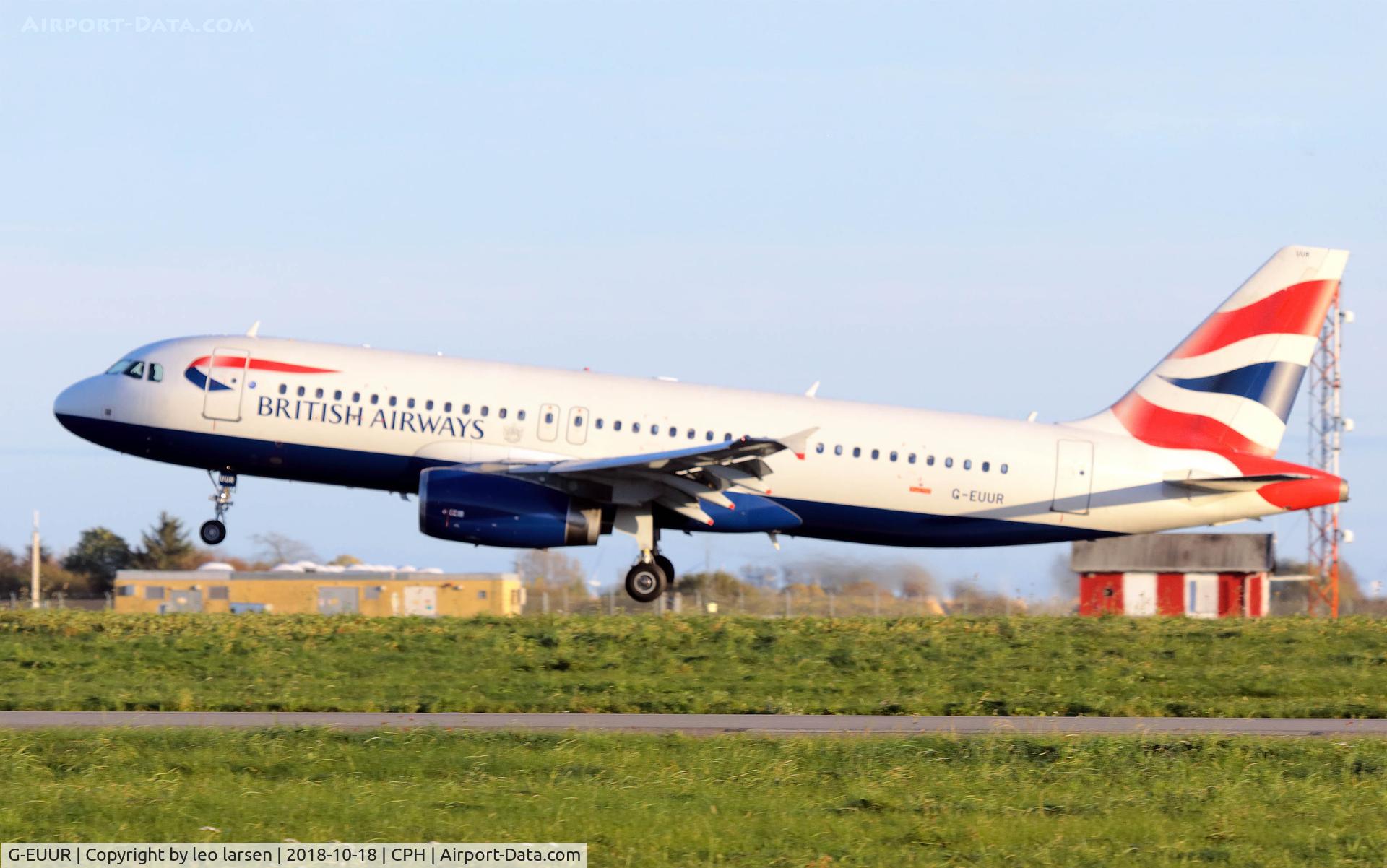 G-EUUR, 2003 Airbus A320-232 C/N 2040, Copenhagen 18.10.2018