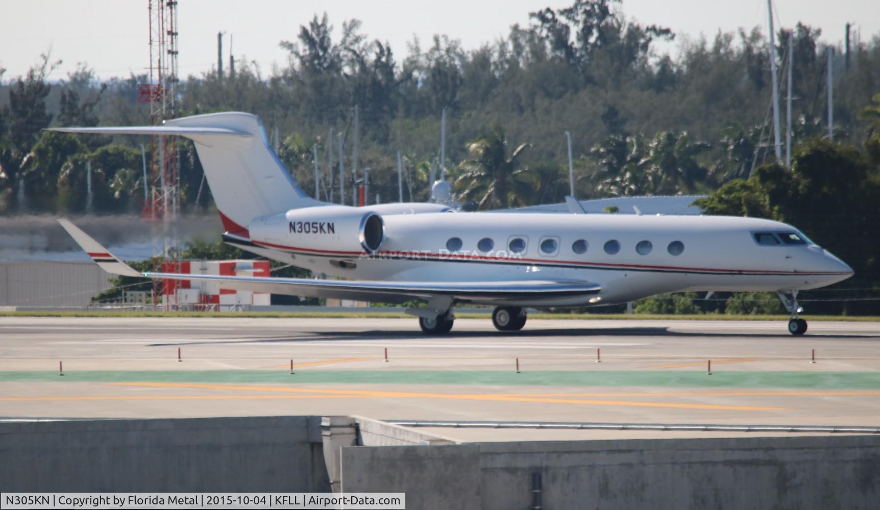 N305KN, 2015 Gulfstream G-VI (G650ER) C/N 6142, FLL 2015