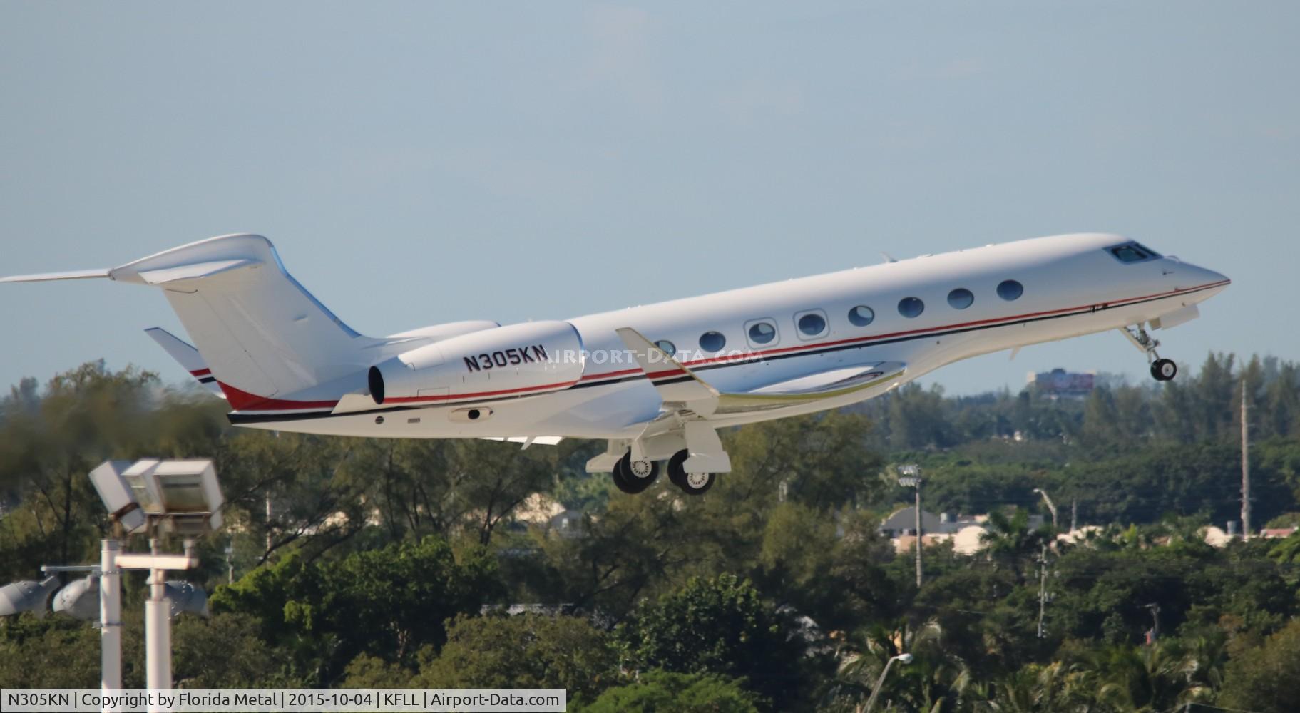 N305KN, 2015 Gulfstream G-VI (G650ER) C/N 6142, FLL 2015