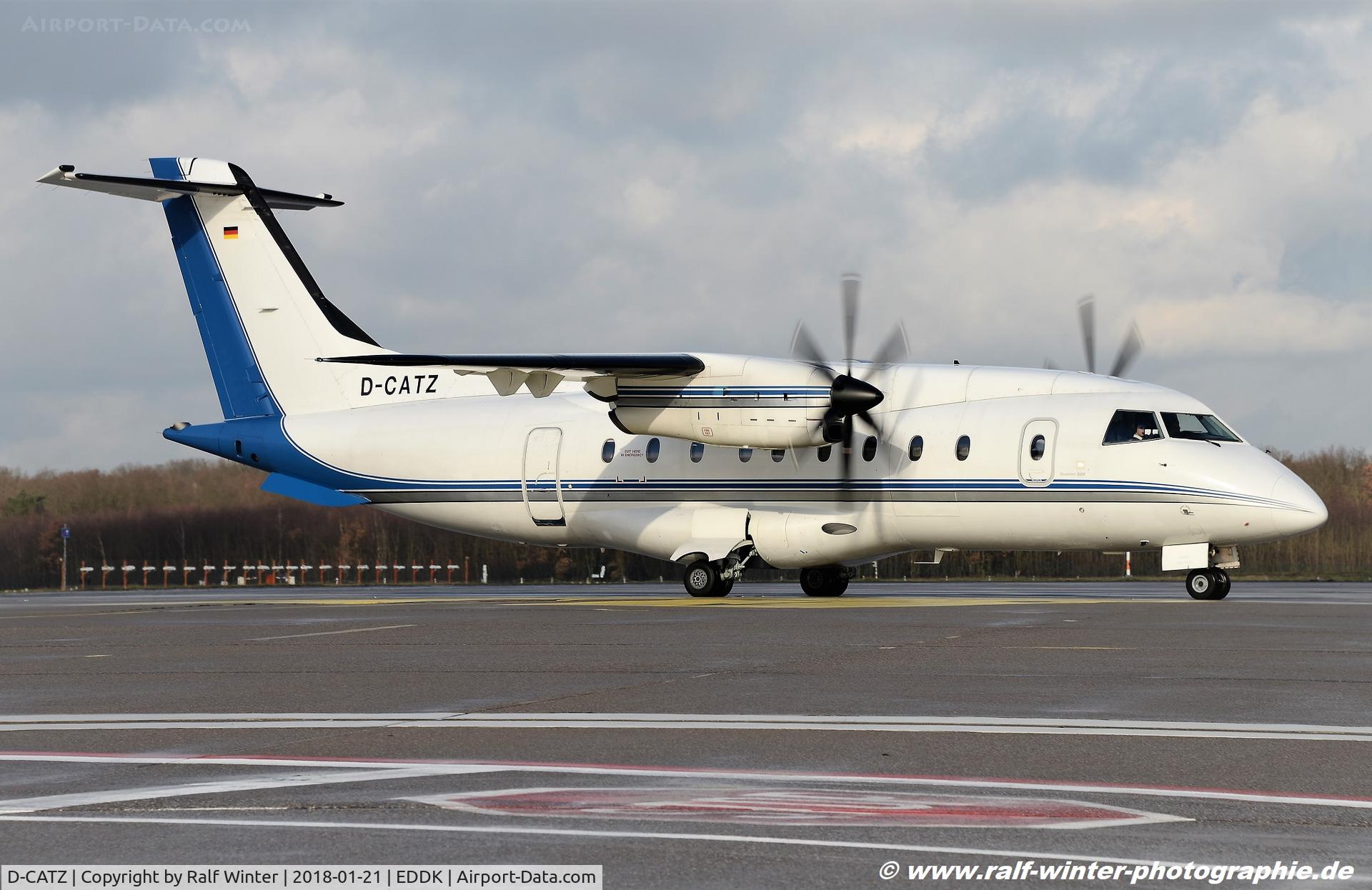 D-CATZ, 1997 Dornier 328-100 C/N 3090, Dornier 328-110 - 8W PWF Private Wings Flugcharter - 3090 - D-CATZ - 21.01.2018 - CGN