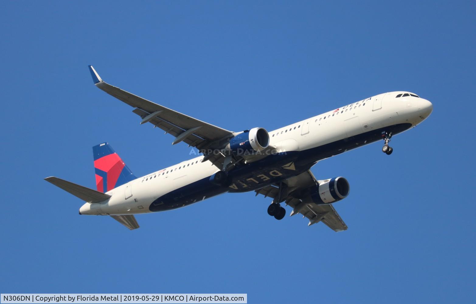 N306DN, 2016 Airbus A321-211 C/N 7165, MCO 2019