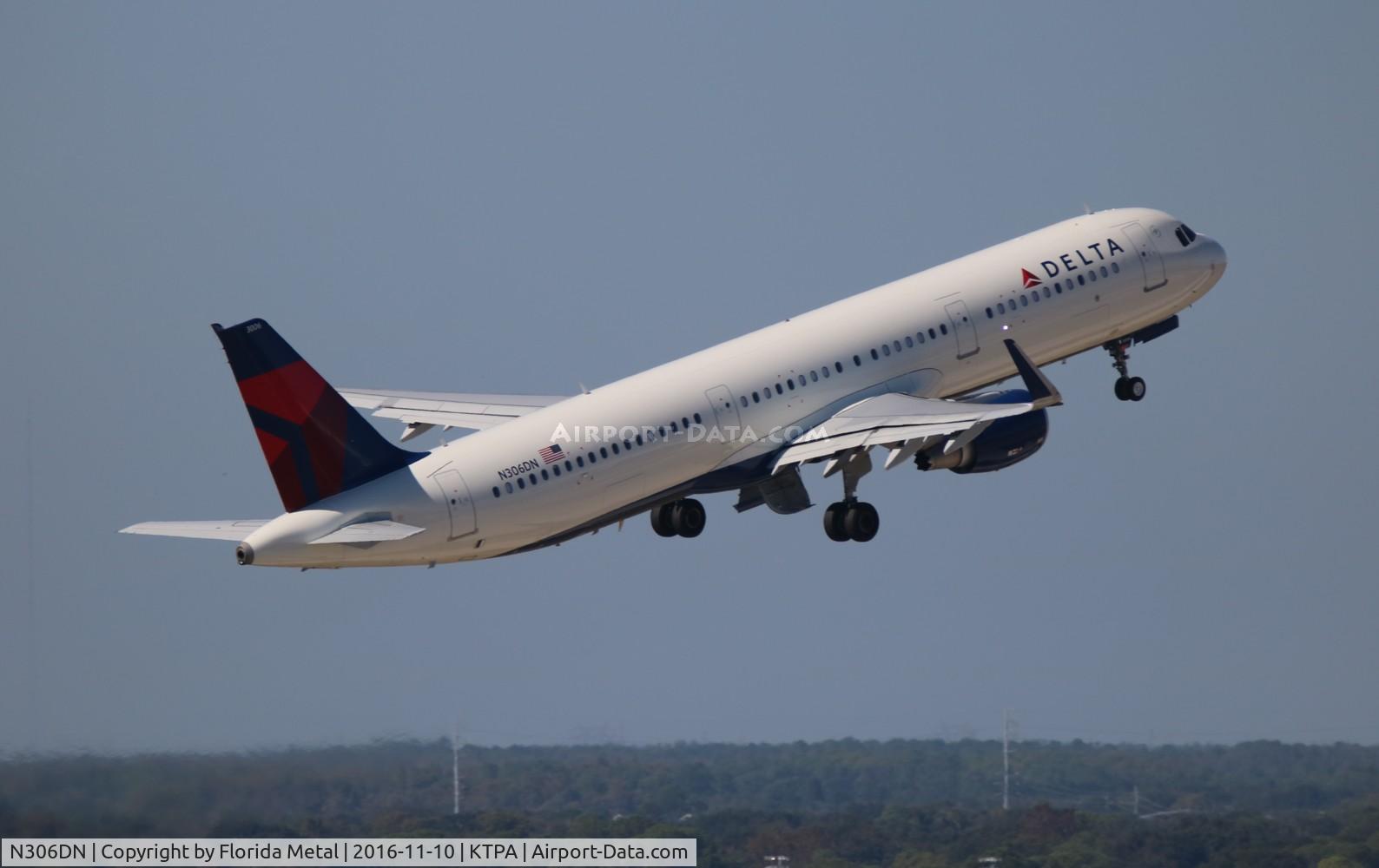 N306DN, 2016 Airbus A321-211 C/N 7165, TPA 2016