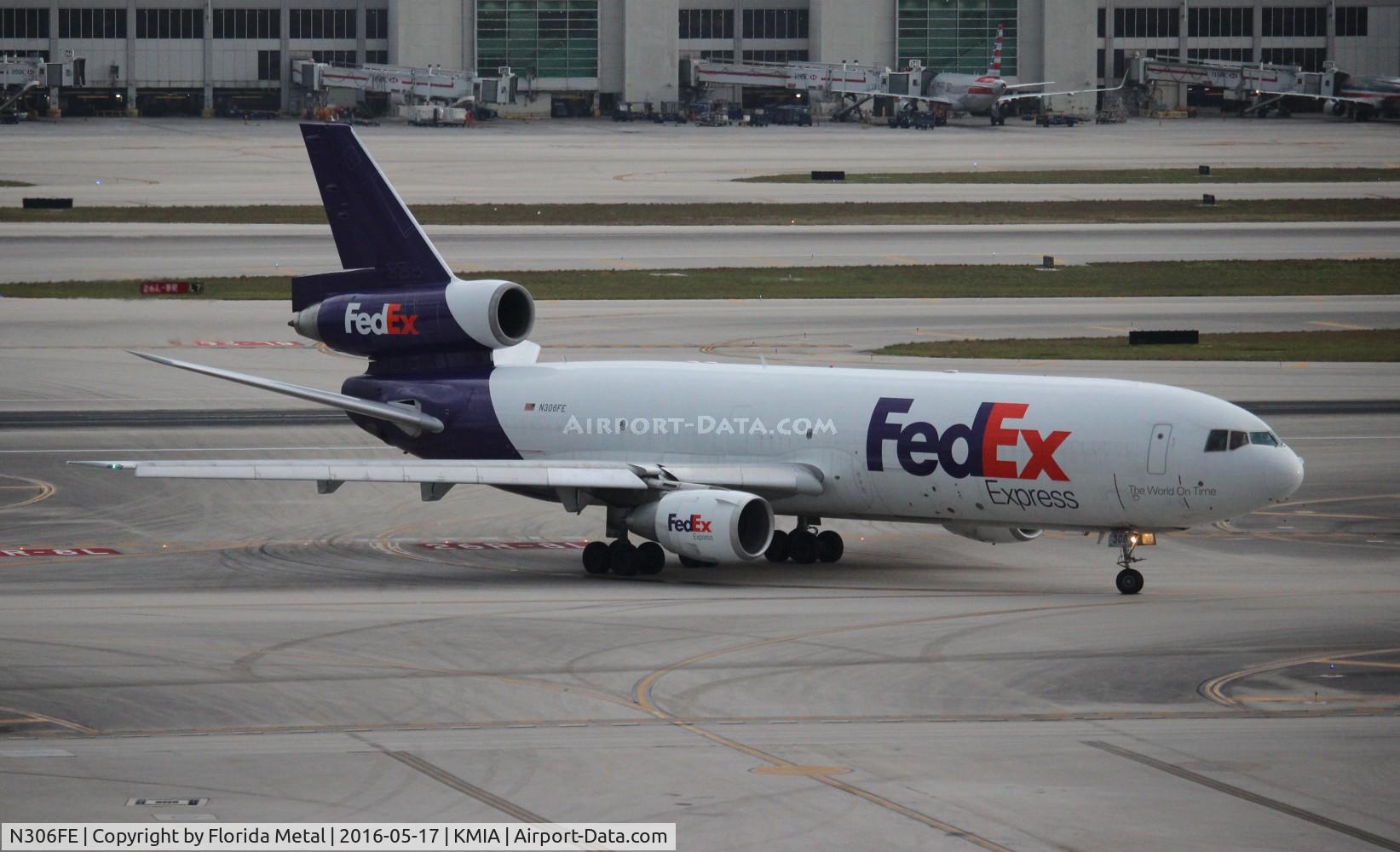 N306FE, 1985 McDonnell Douglas MD-10-30F C/N 48287, MIA 2016