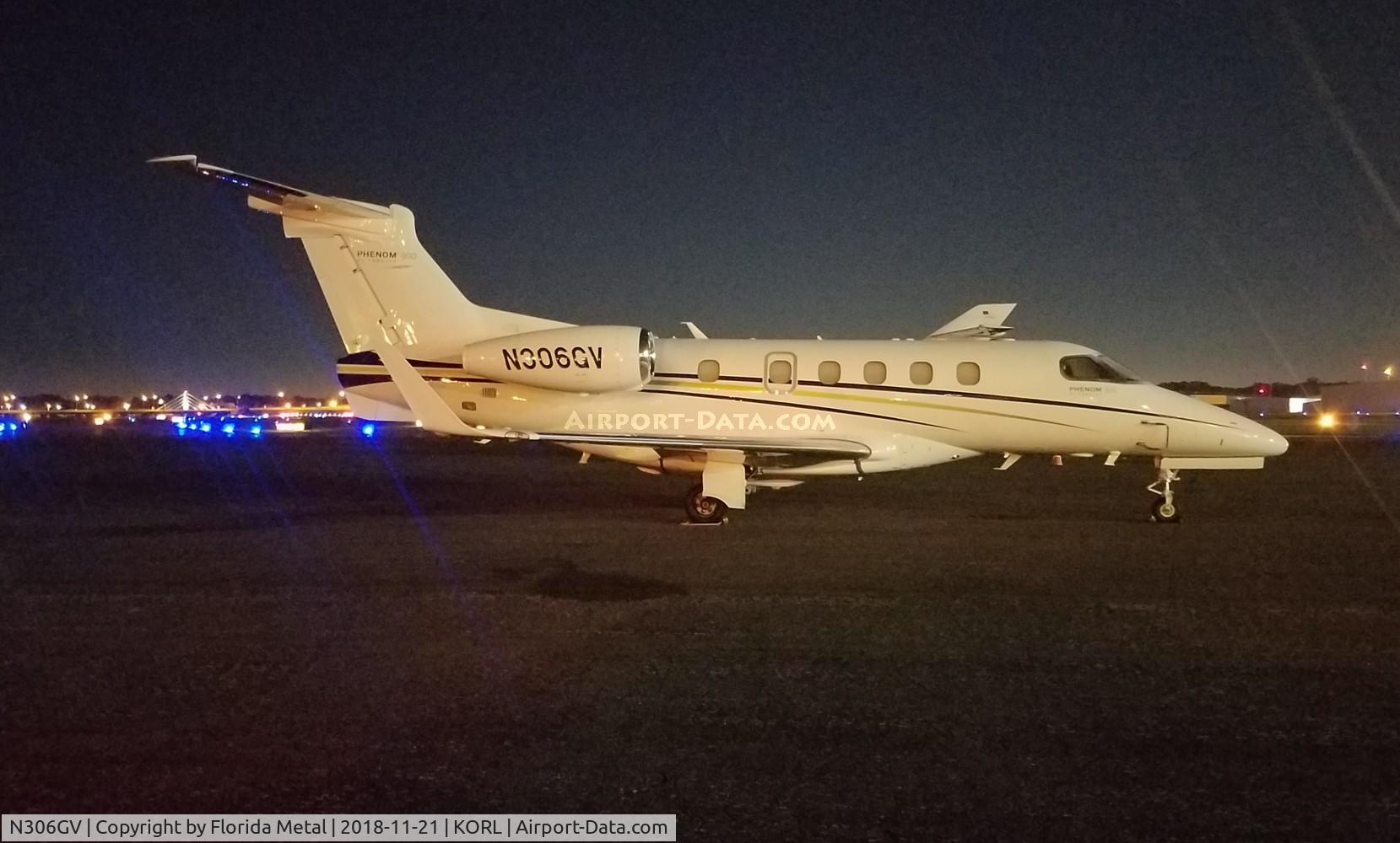 N306GV, 2017 Embraer EMB-505 Phenom 300 C/N 50500375, ORL 2018