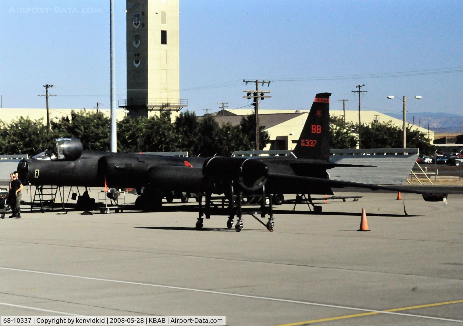 68-10337, 1968 Lockheed U-2S C/N 059, At Beale AFB, circa 1996.