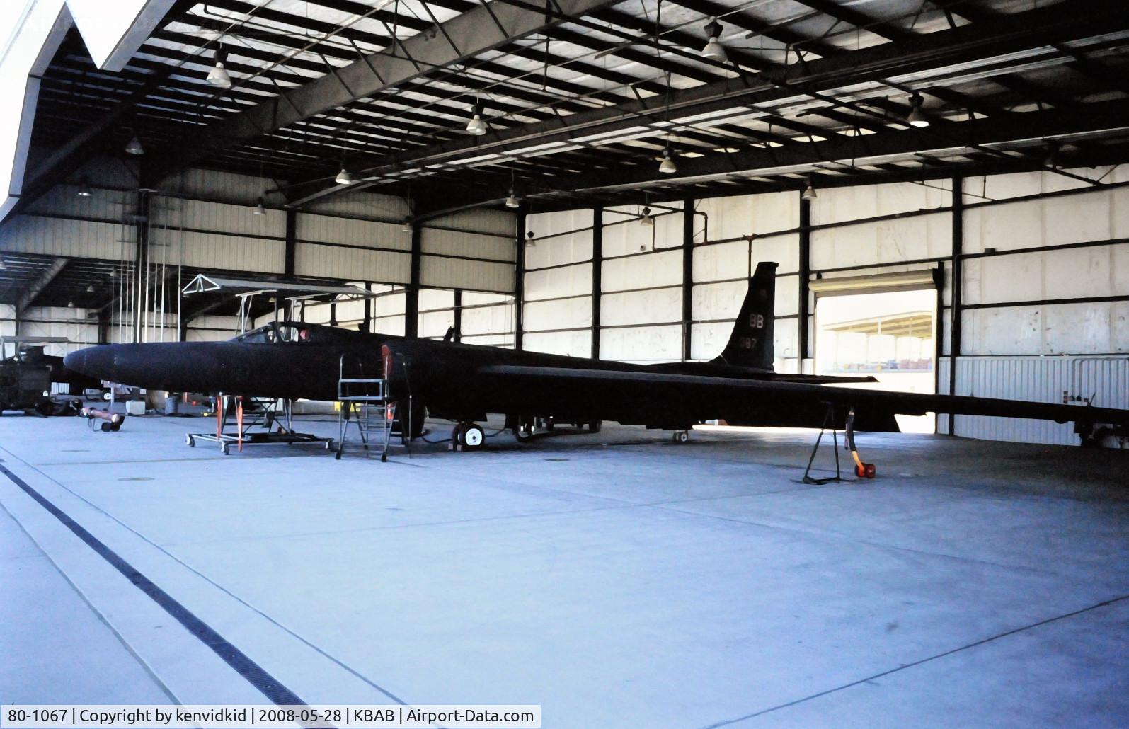 80-1067, Lockheed U-2S Dragon Lady C/N 067, At Beale AFB, circa 1996.