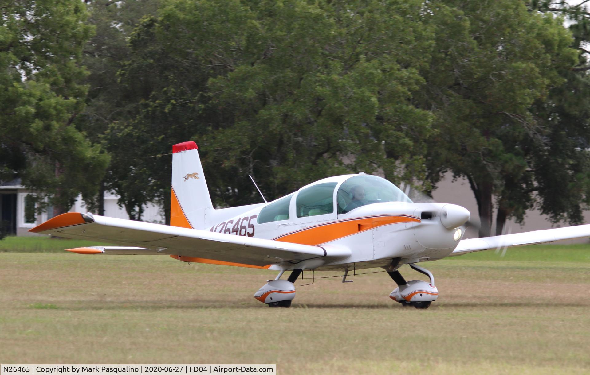 N26465, 1978 Grumman American AA-5A Cheetah C/N AA5A0612, Grumman American AA-5A