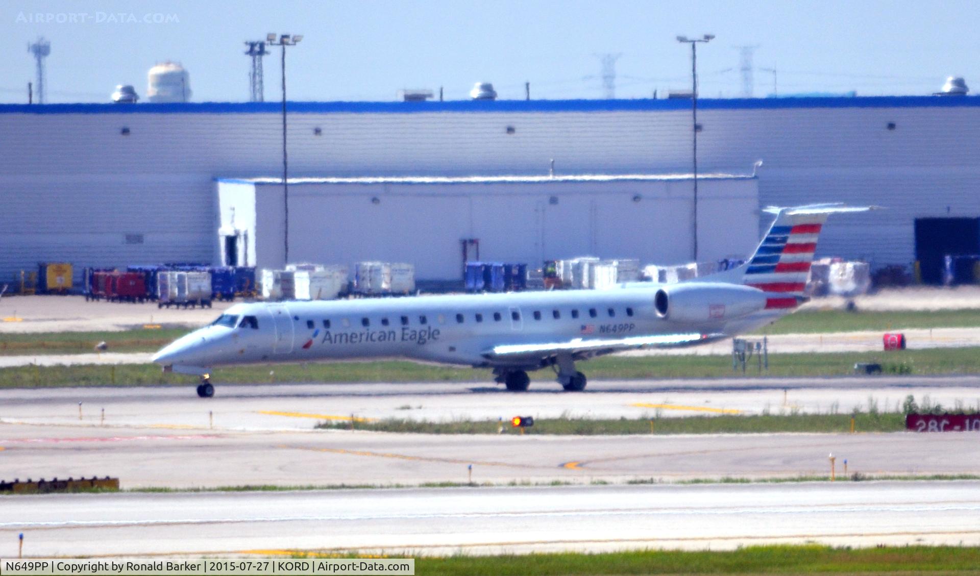 N649PP, 2000 Embraer ERJ-145LR (EMB-145LR) C/N 145234, Taxi O'Hare