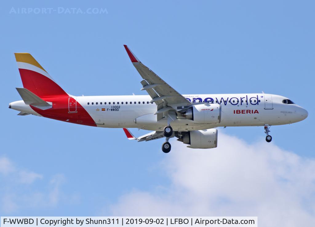F-WWBD, 2019 Airbus A320-251N C/N 10002, C/n 10002 - To be EC-NFZ