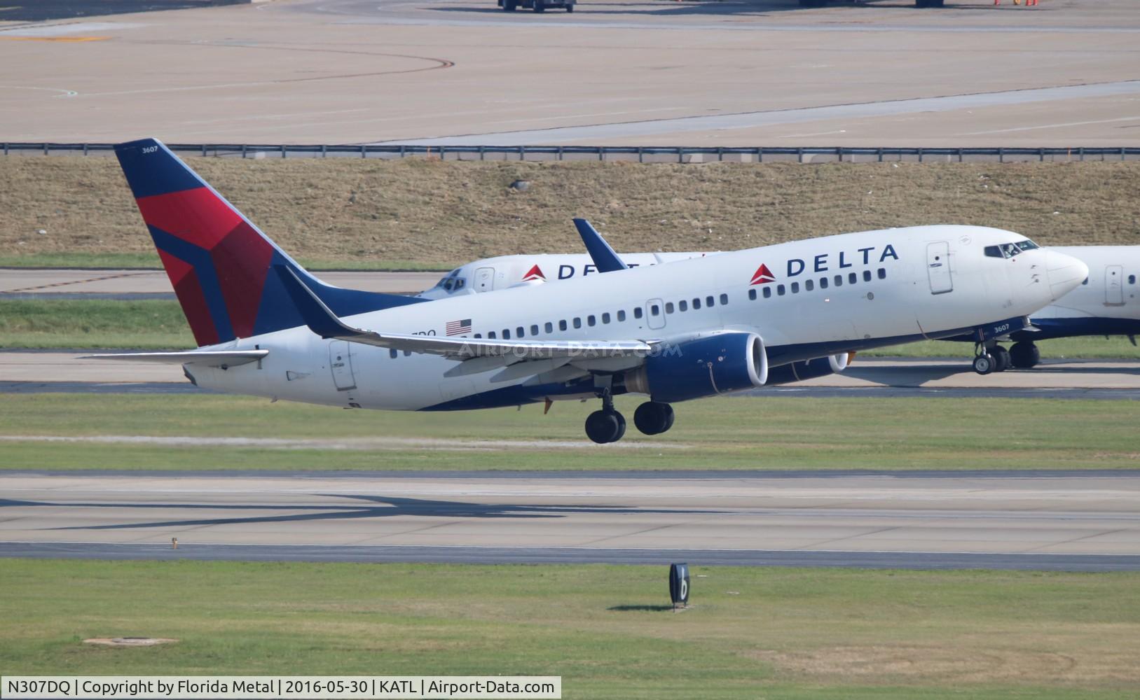 N307DQ, 2008 Boeing 737-732 C/N 29679, ATL 2016