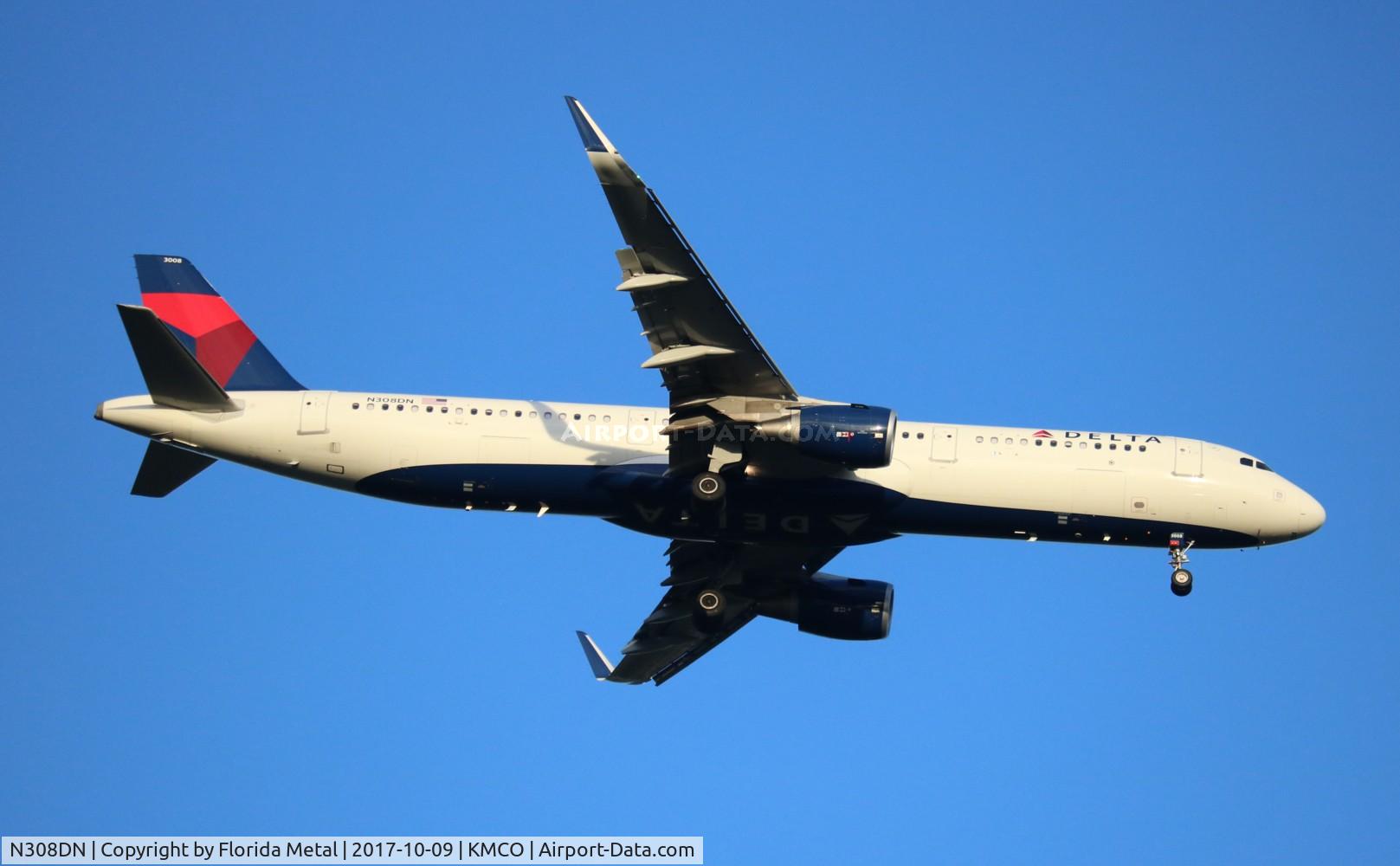 N308DN, 2016 Airbus A321-211 C/N 7233, MCO 2017