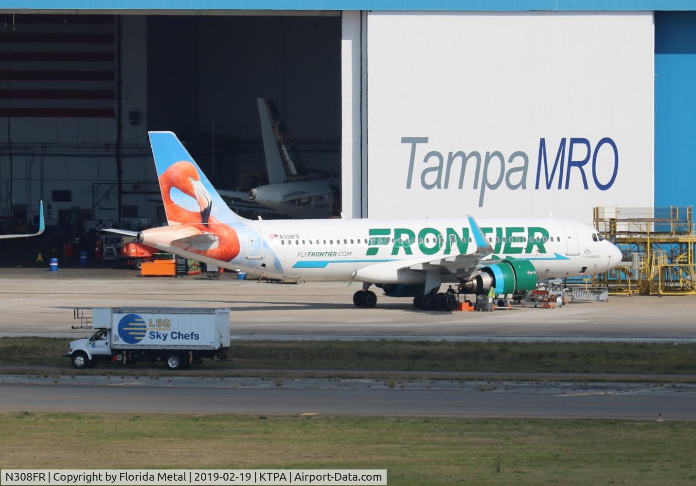N308FR, 2017 Airbus A320-251N C/N 7538, TPA 2019