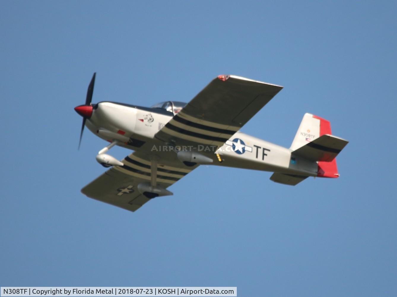 N308TF, Vans RV-8A C/N 82649, OSH 2018