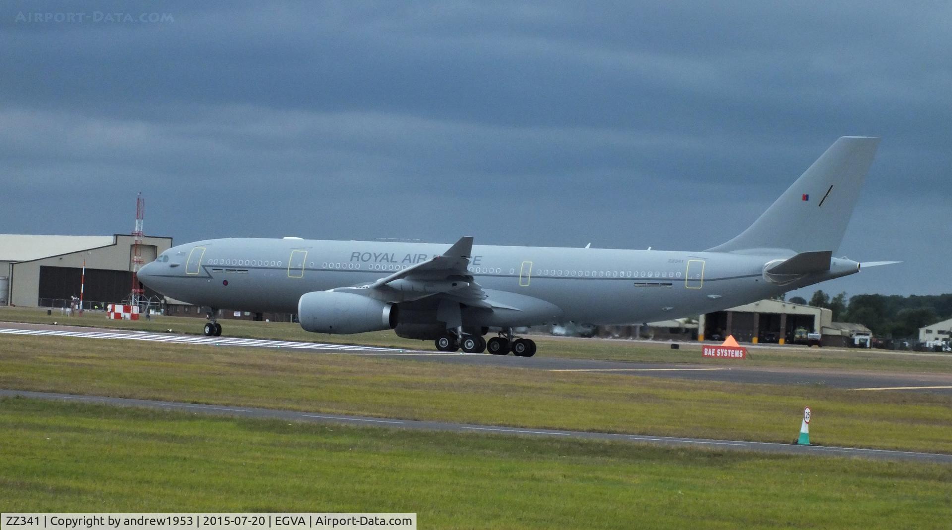 ZZ341, 2013 Airbus KC3 Voyager (A330-243MRTT) C/N 1555, ZZ341 at RAF Fairford.