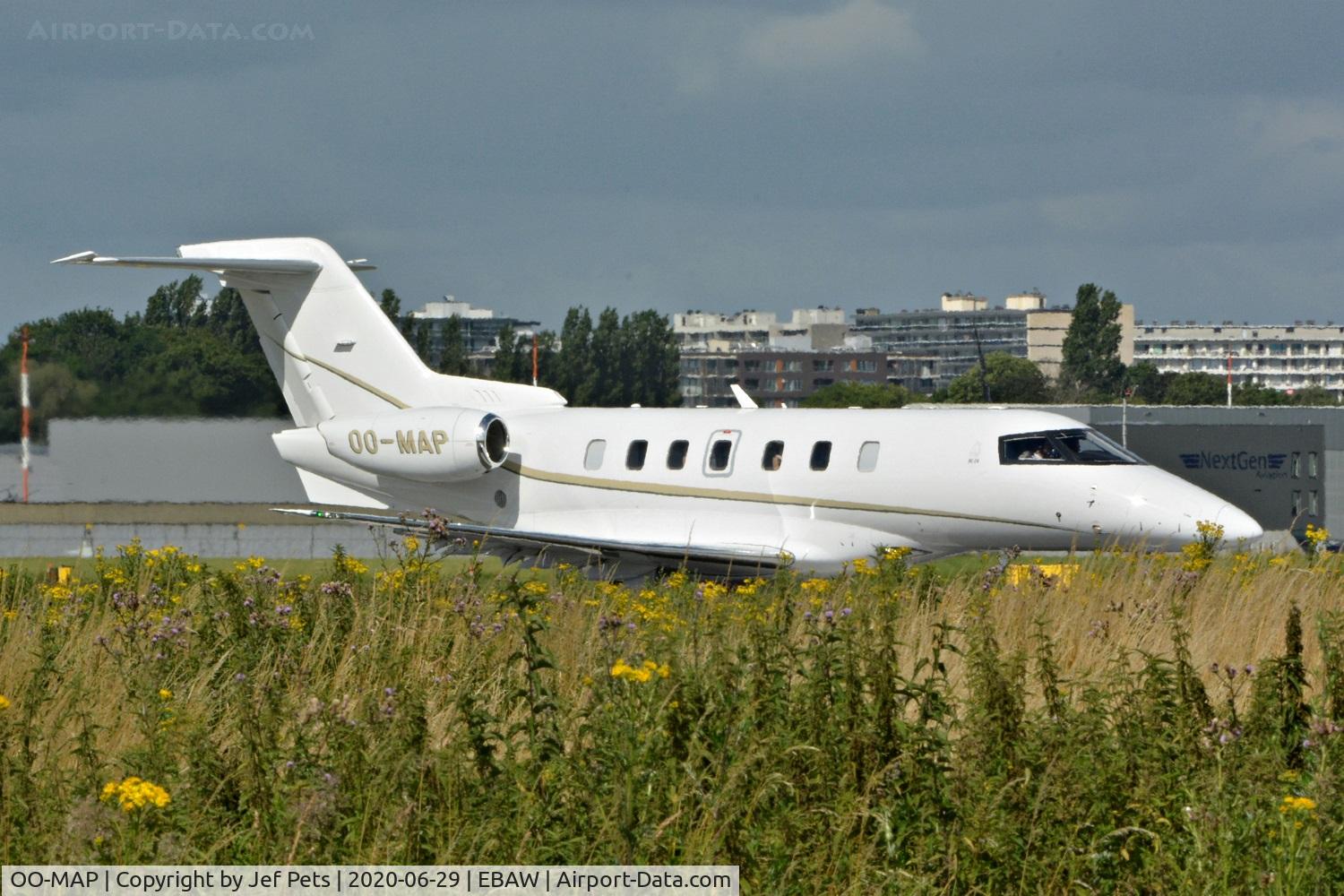 OO-MAP, 2019 Pilatus PC-24 C/N 131, At Antwerp Airport.