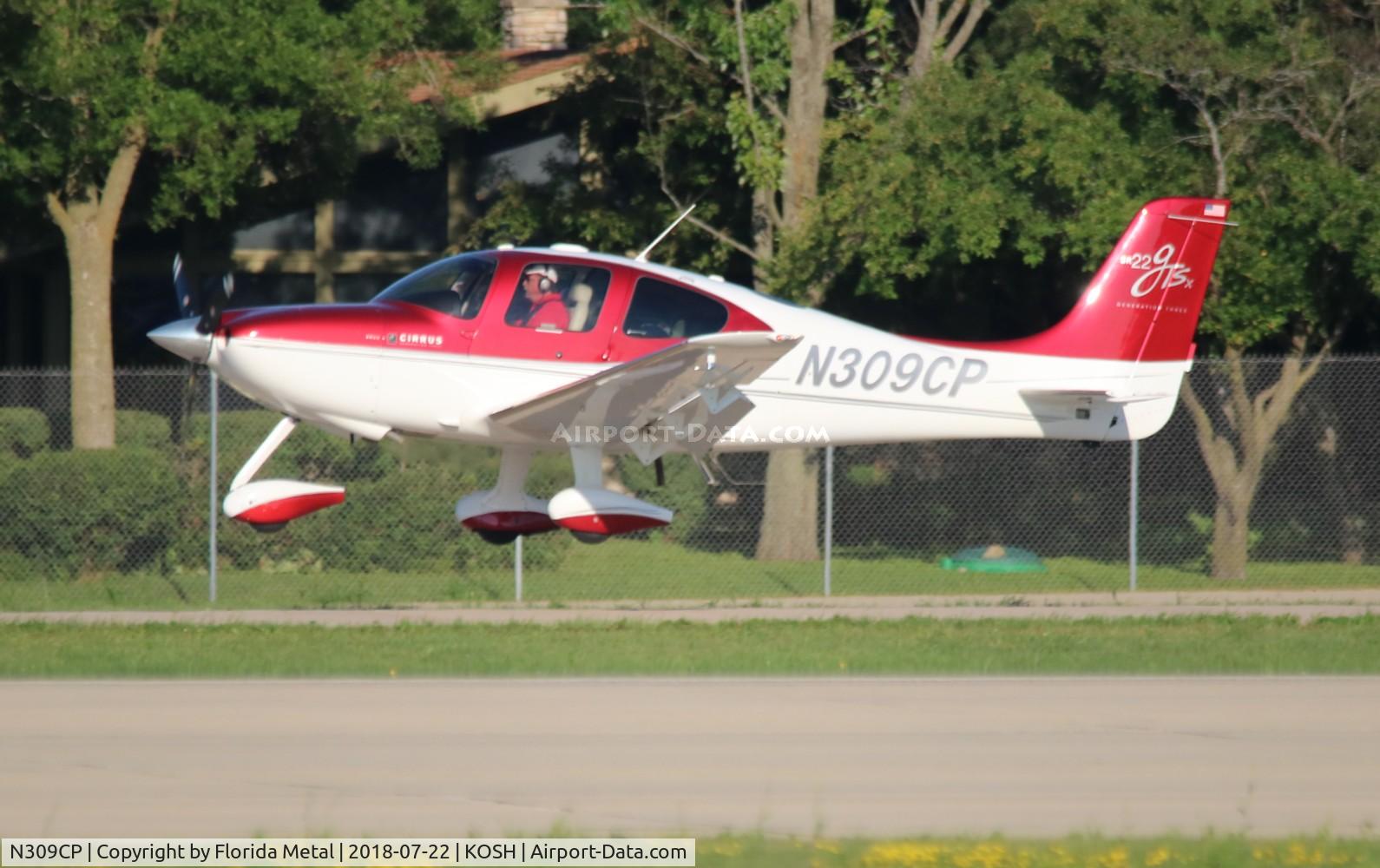 N309CP, 2008 Cirrus SR22 C/N 3232, OSH 2018