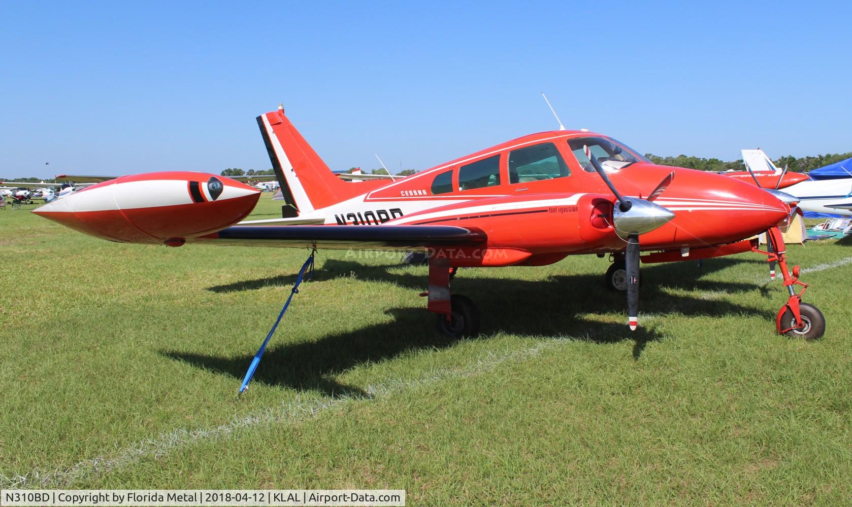 N310BD, 1965 Cessna 310J C/N 310J0013, SNF 2018