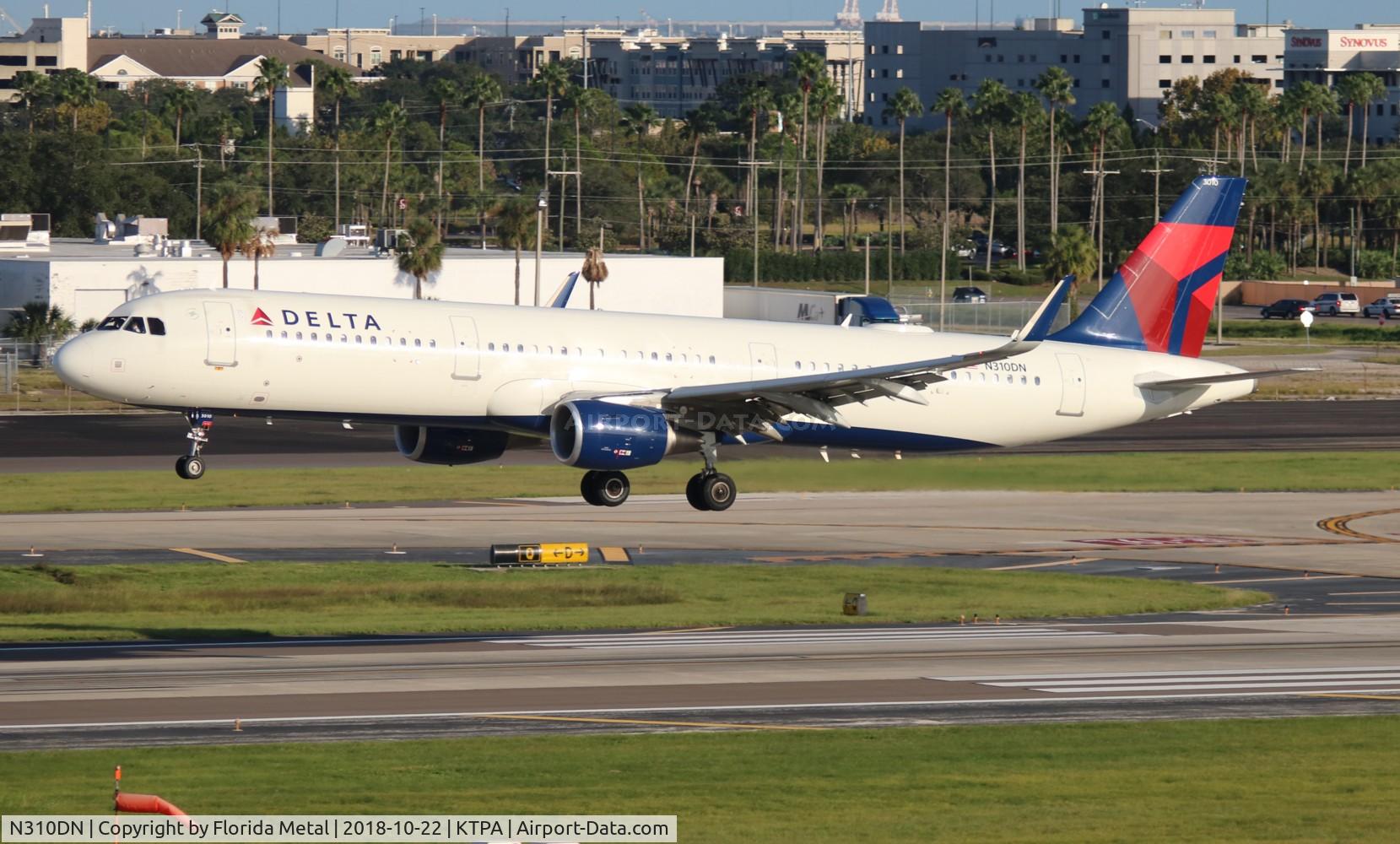 N310DN, 2016 Airbus A321-211 C/N 7293, TPA 2018